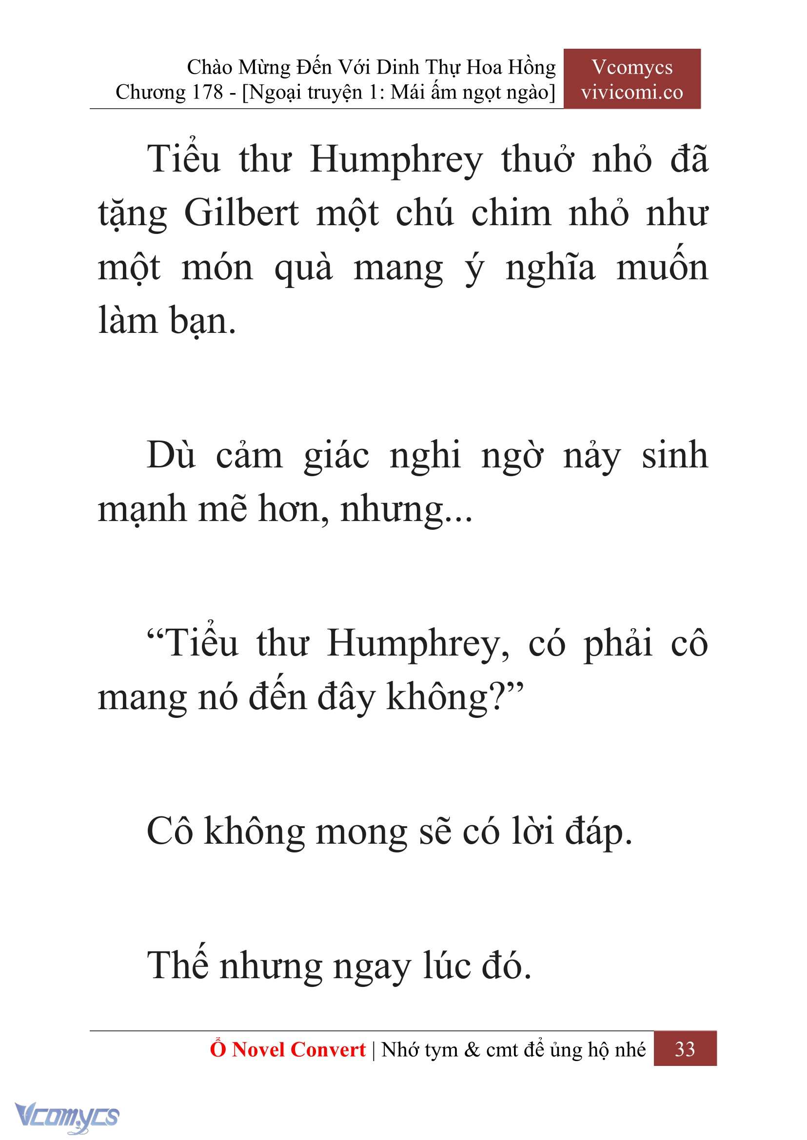 [Novel] Chào Mừng Đến Với Dinh Thự Hoa Hồng Chap 178 - Trang 2