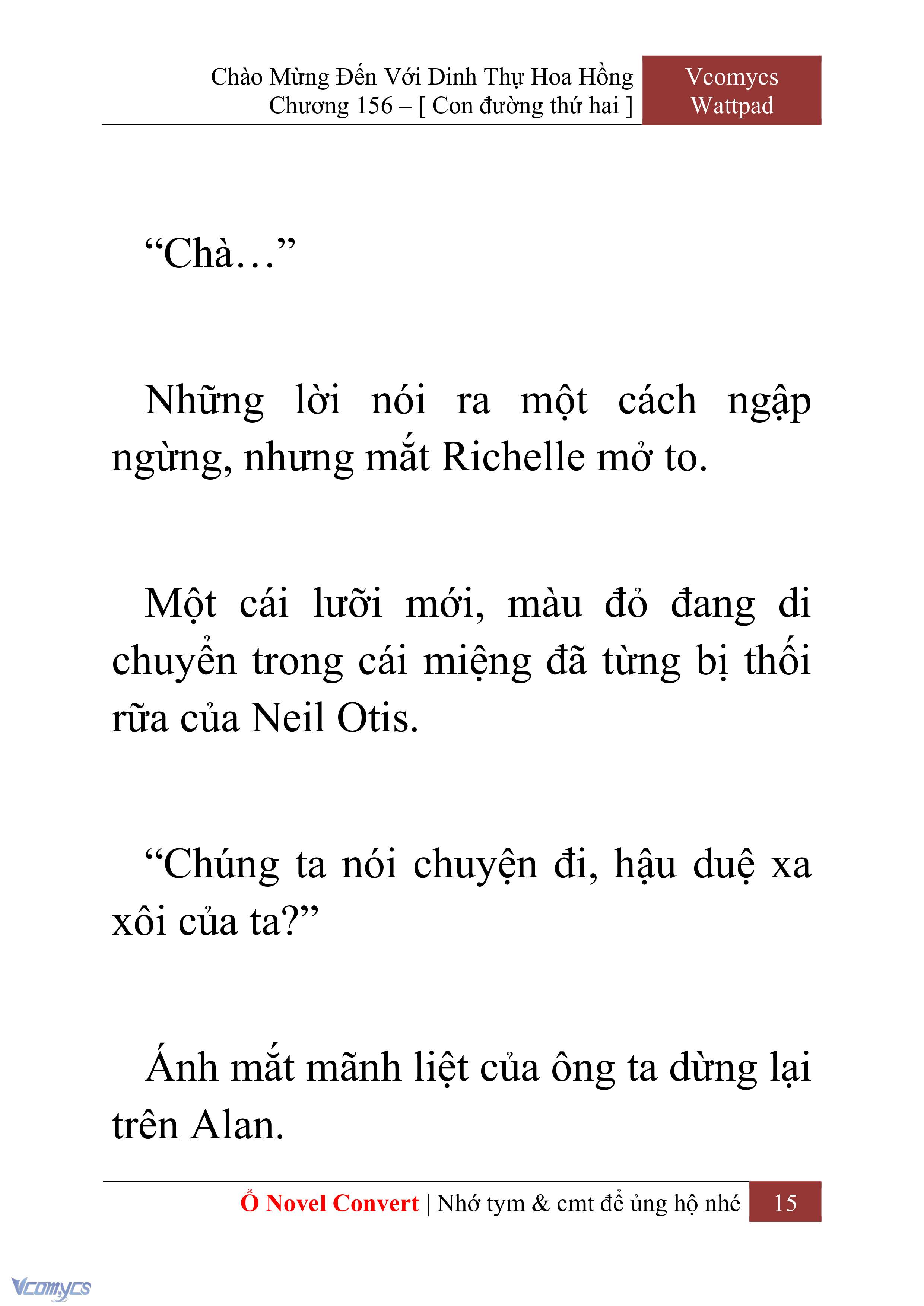 [Novel] Chào Mừng Đến Với Dinh Thự Hoa Hồng Chap 156 - Trang 2