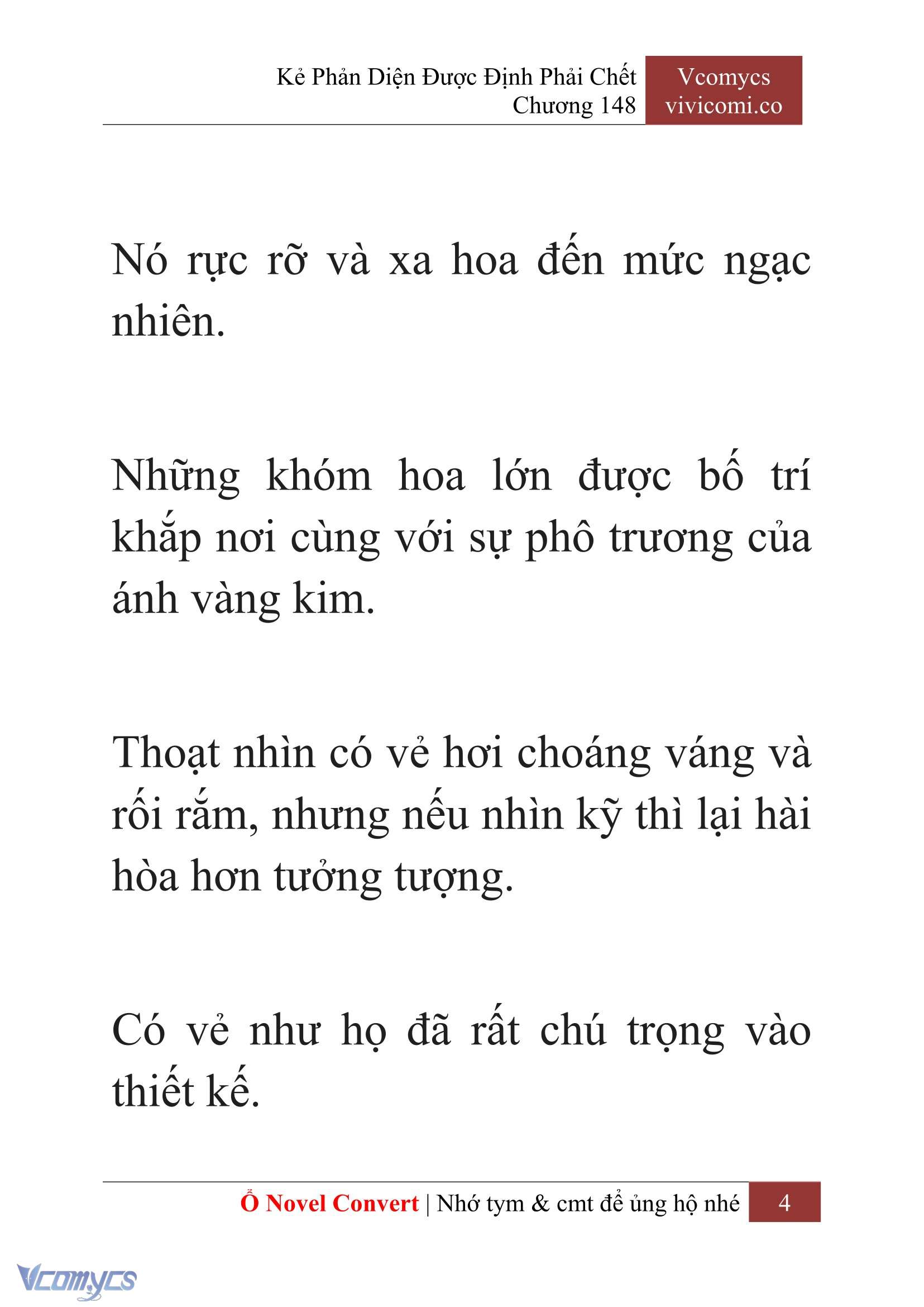 [Novel] Kẻ Phản Diện Được Định Phải Chết Chap 148 - Trang 2