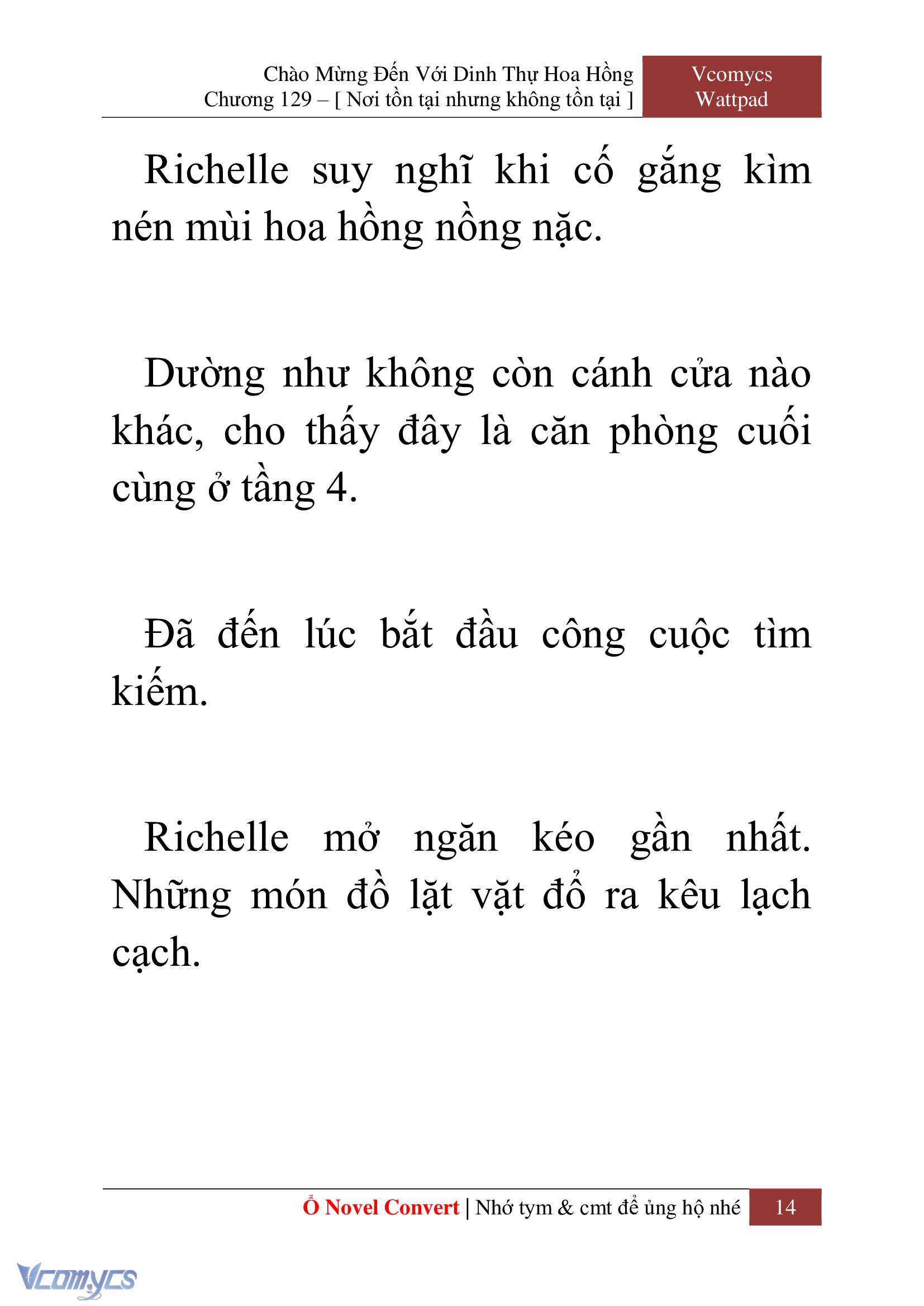 [Novel] Chào Mừng Đến Với Dinh Thự Hoa Hồng Chap 129 - Trang 2