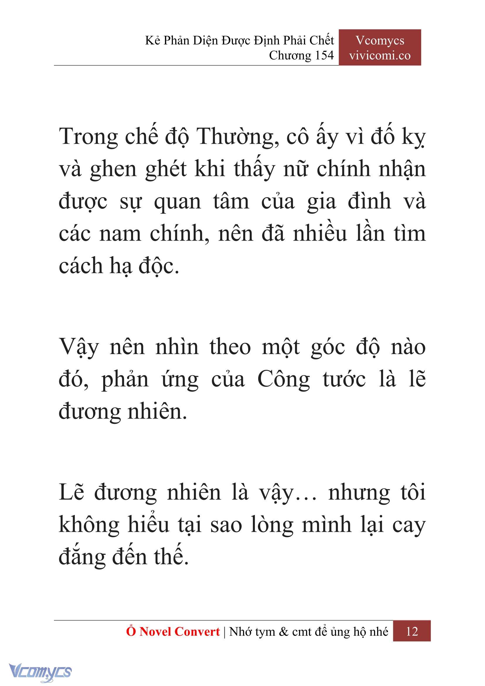 [Novel] Kẻ Phản Diện Được Định Phải Chết Chap 154 - Trang 2