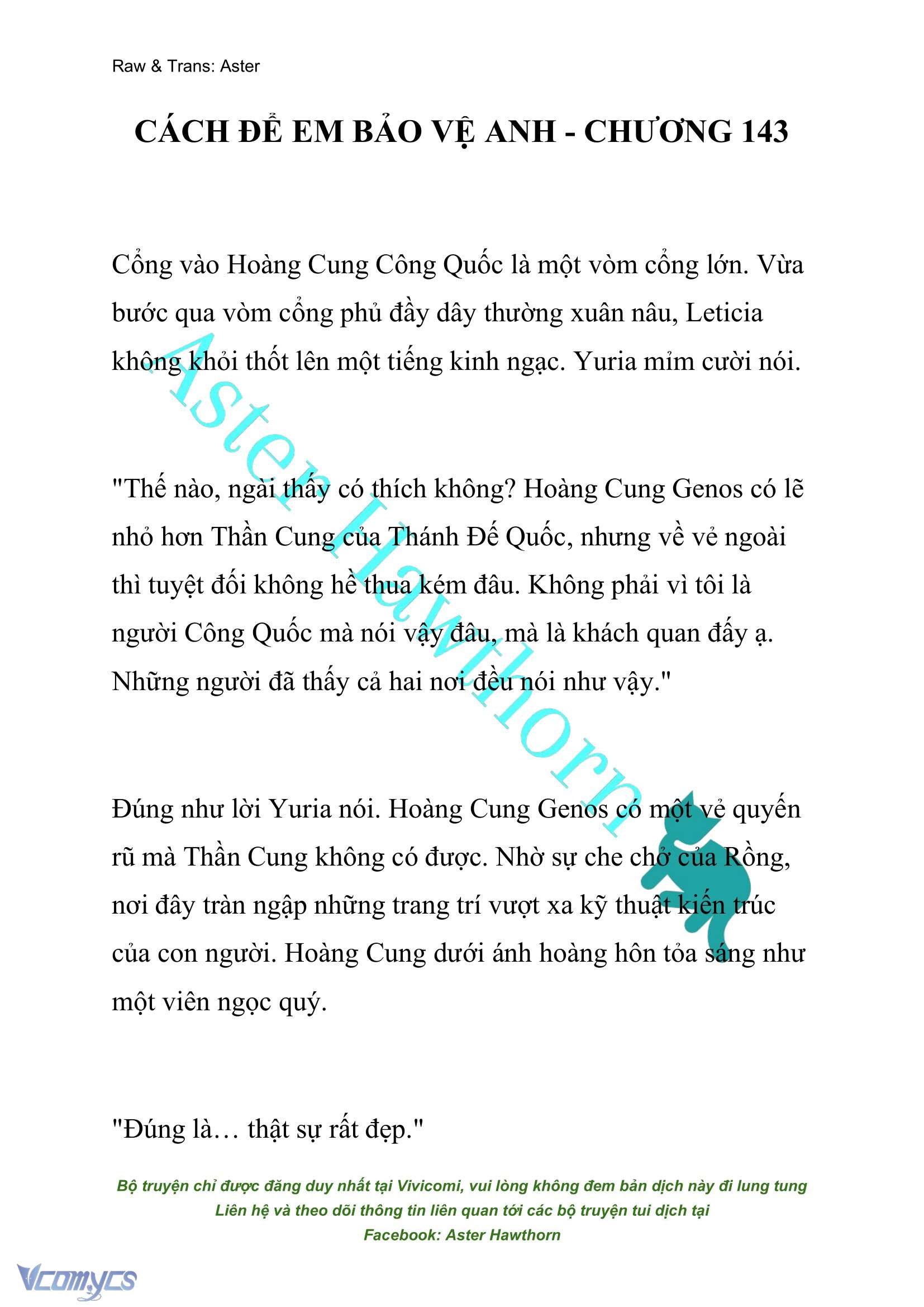 [NOVEL] Cách Để Em Bảo Vệ Anh Chap 143 - Trang 2
