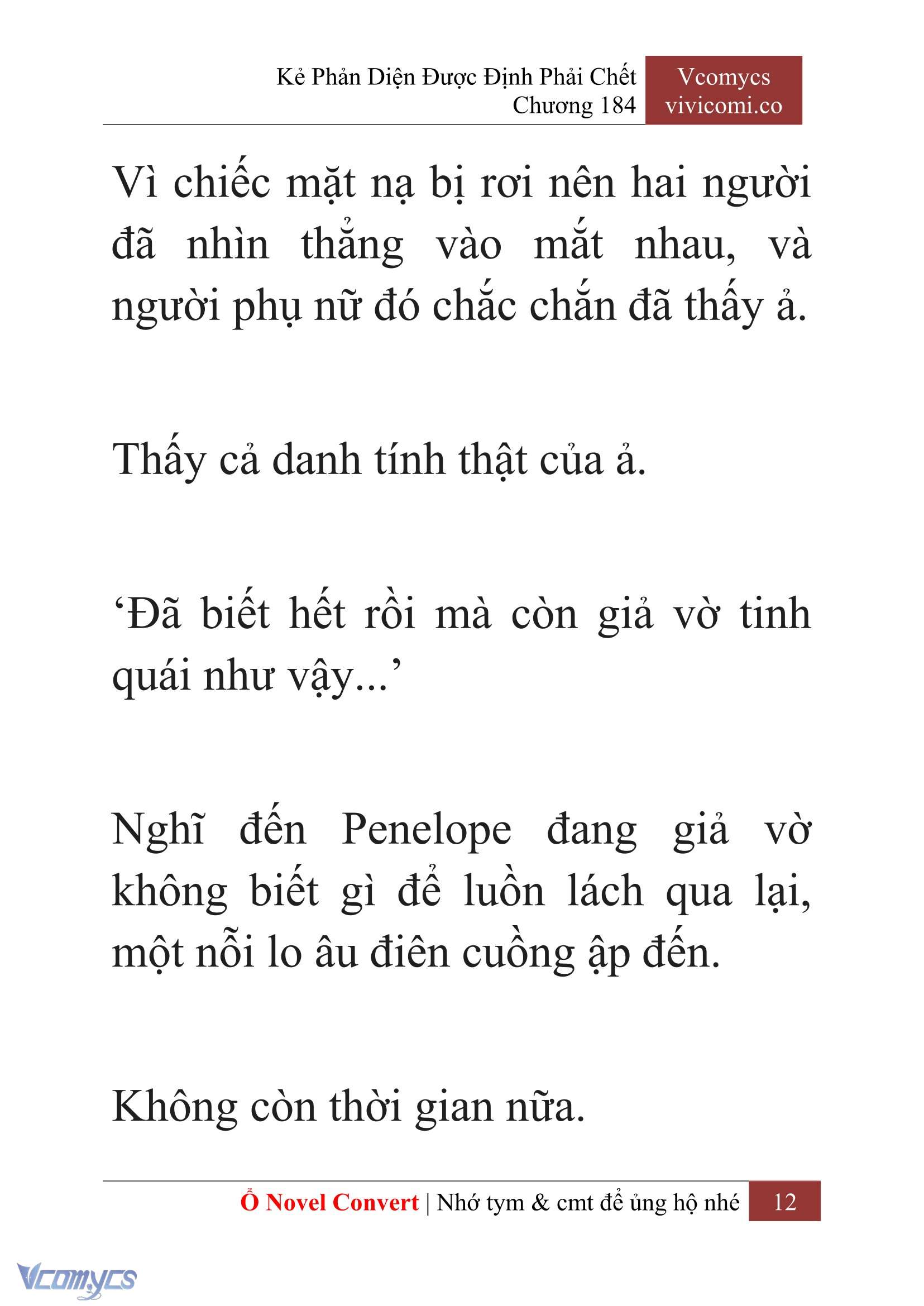 [Novel] Kẻ Phản Diện Được Định Phải Chết Chap 184 - Trang 2