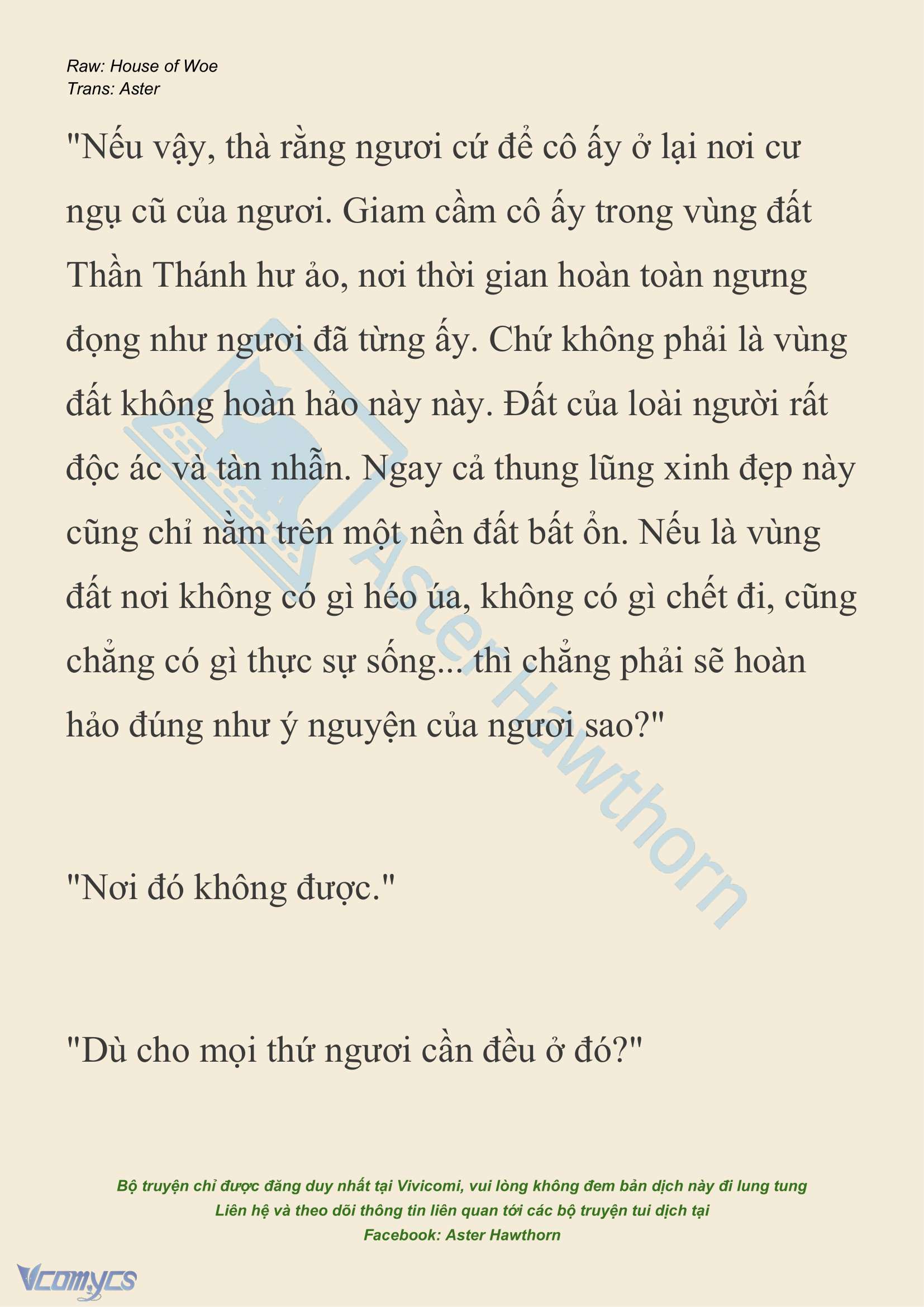 [NOVEL] Dành Cho Các Nữ Thần: Dành cho Psyche Chap 21 - Trang 2