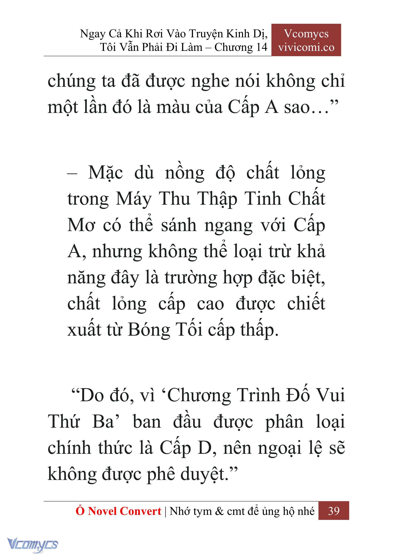 [Novel] Ngay Cả Khi Rơi Vào Truyện Kinh Dị, Tôi Vẫn Phải Đi Làm Chap 14 - Trang 2