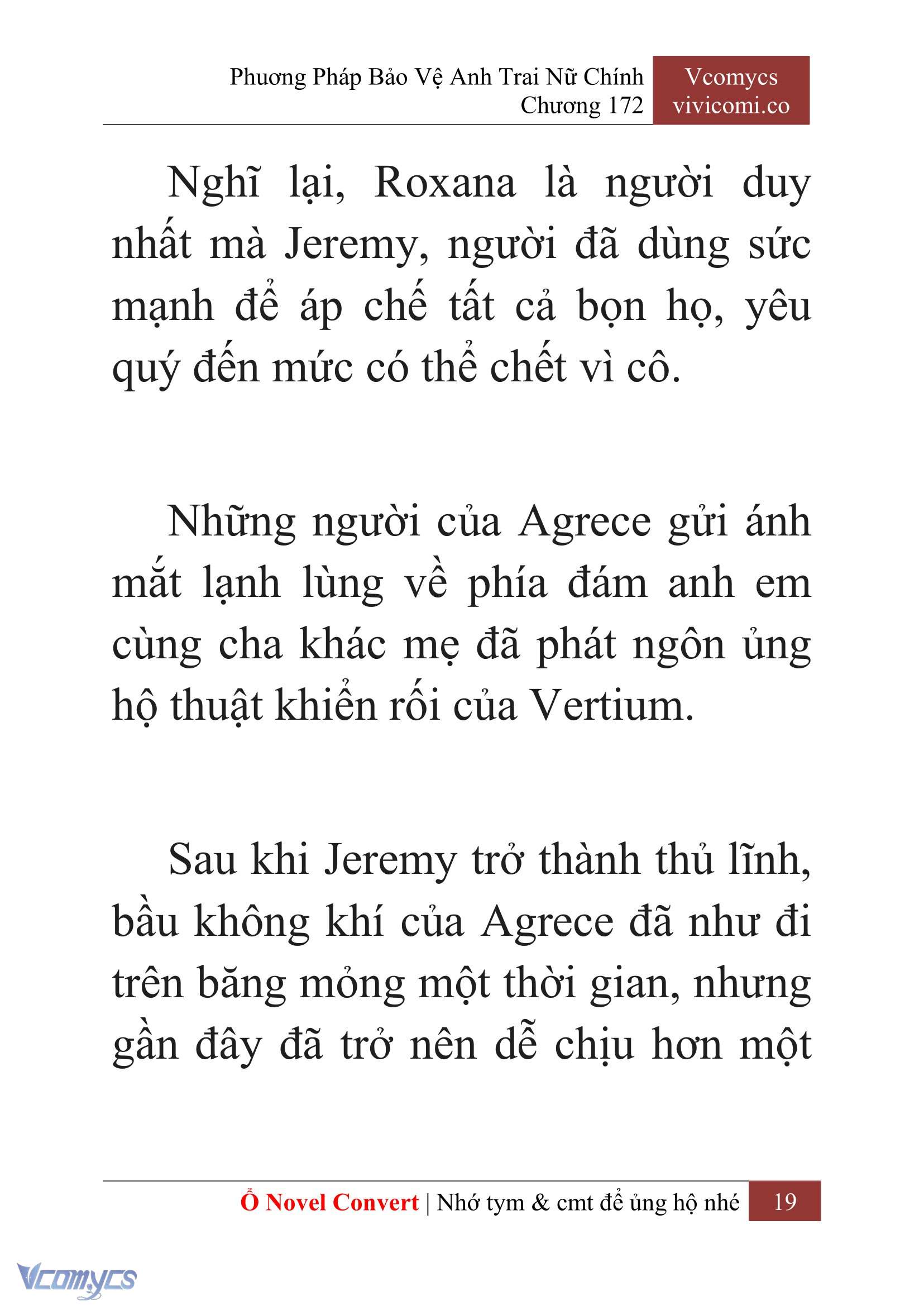 [Novel] Phương Pháp Bảo Vệ Anh Trai Nữ Chính Chap 172 - Trang 2
