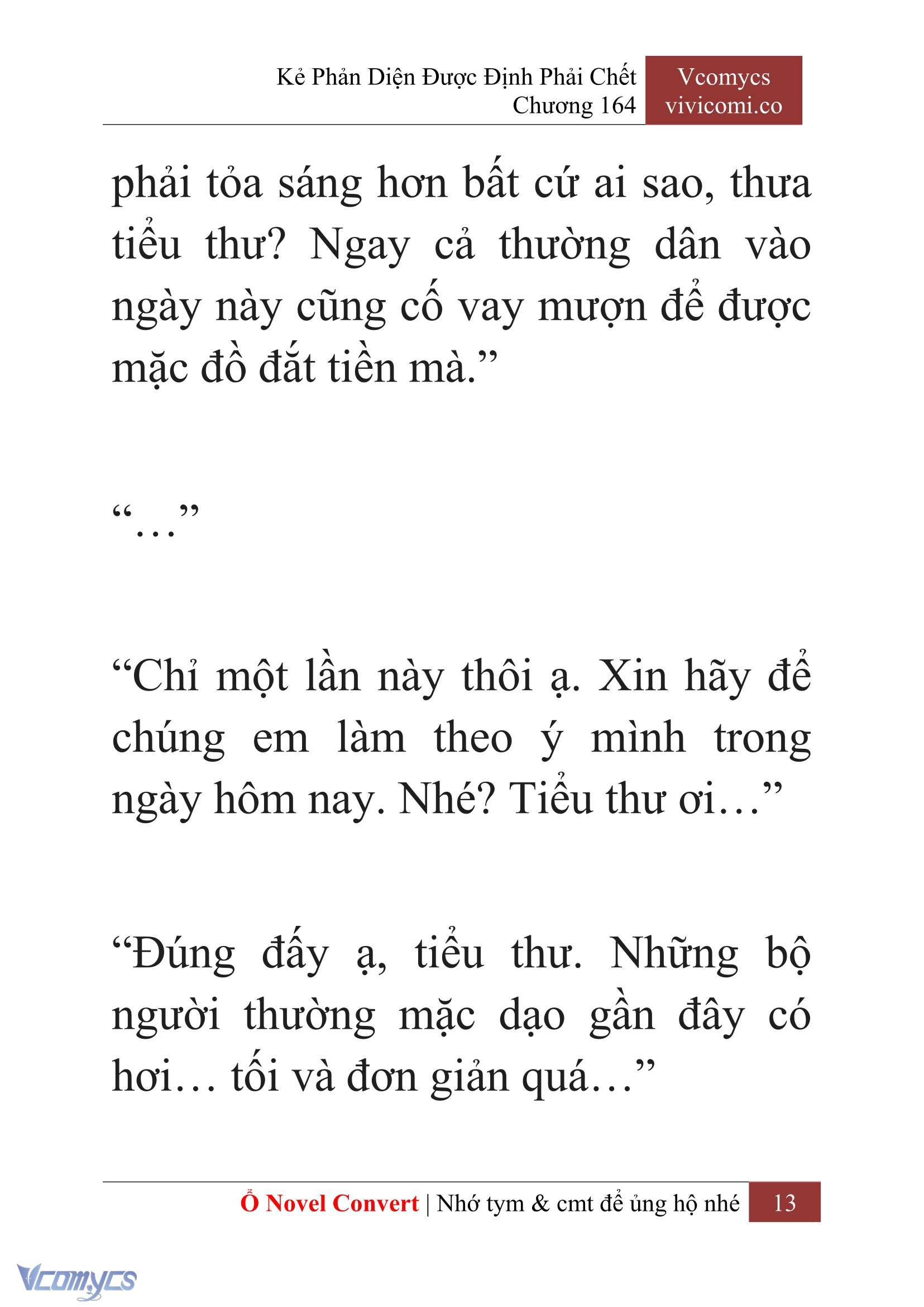 [Novel] Kẻ Phản Diện Được Định Phải Chết Chap 164 - Trang 2