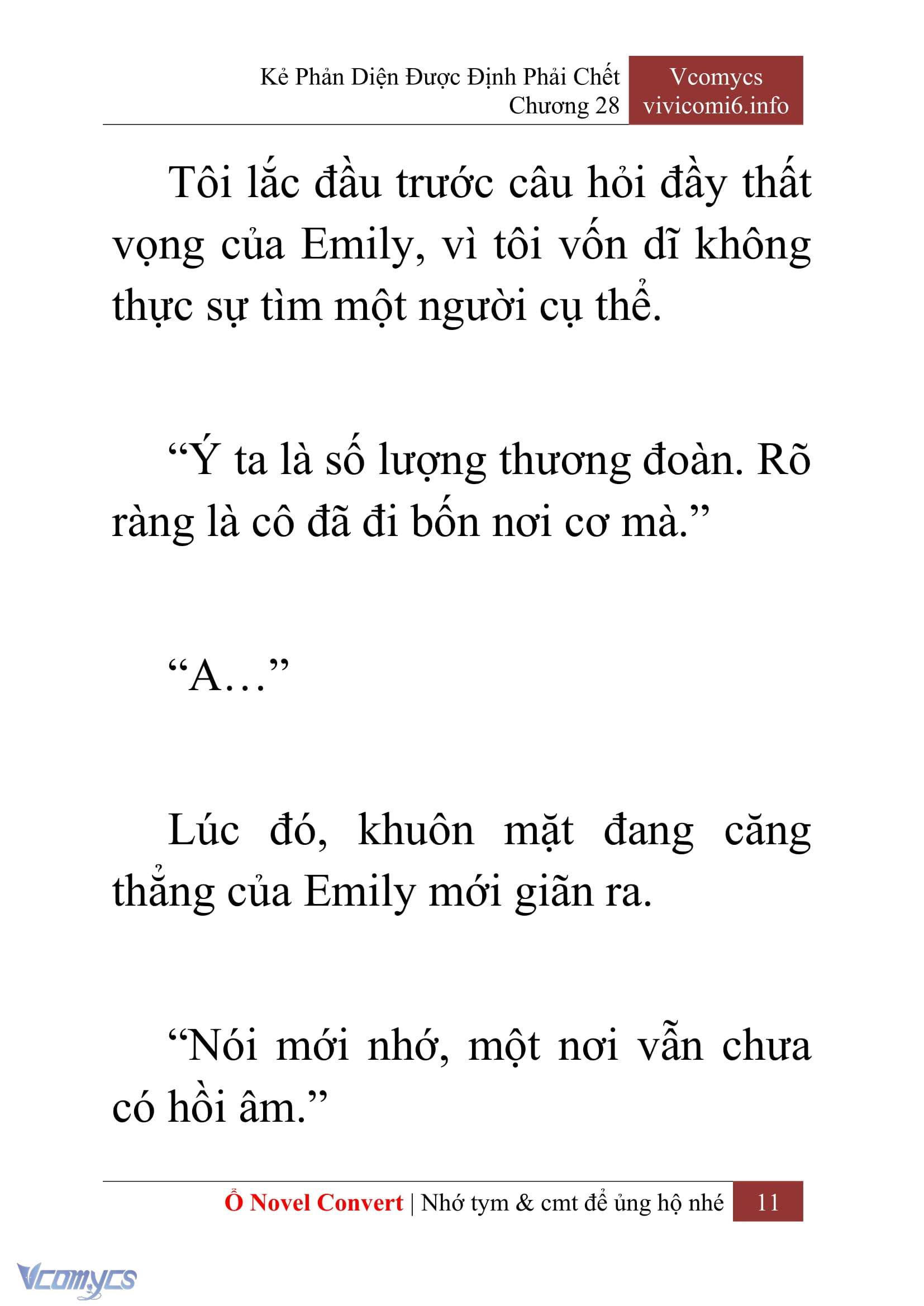 [Novel] Kẻ Phản Diện Được Định Phải Chết Chap 28 - Trang 2