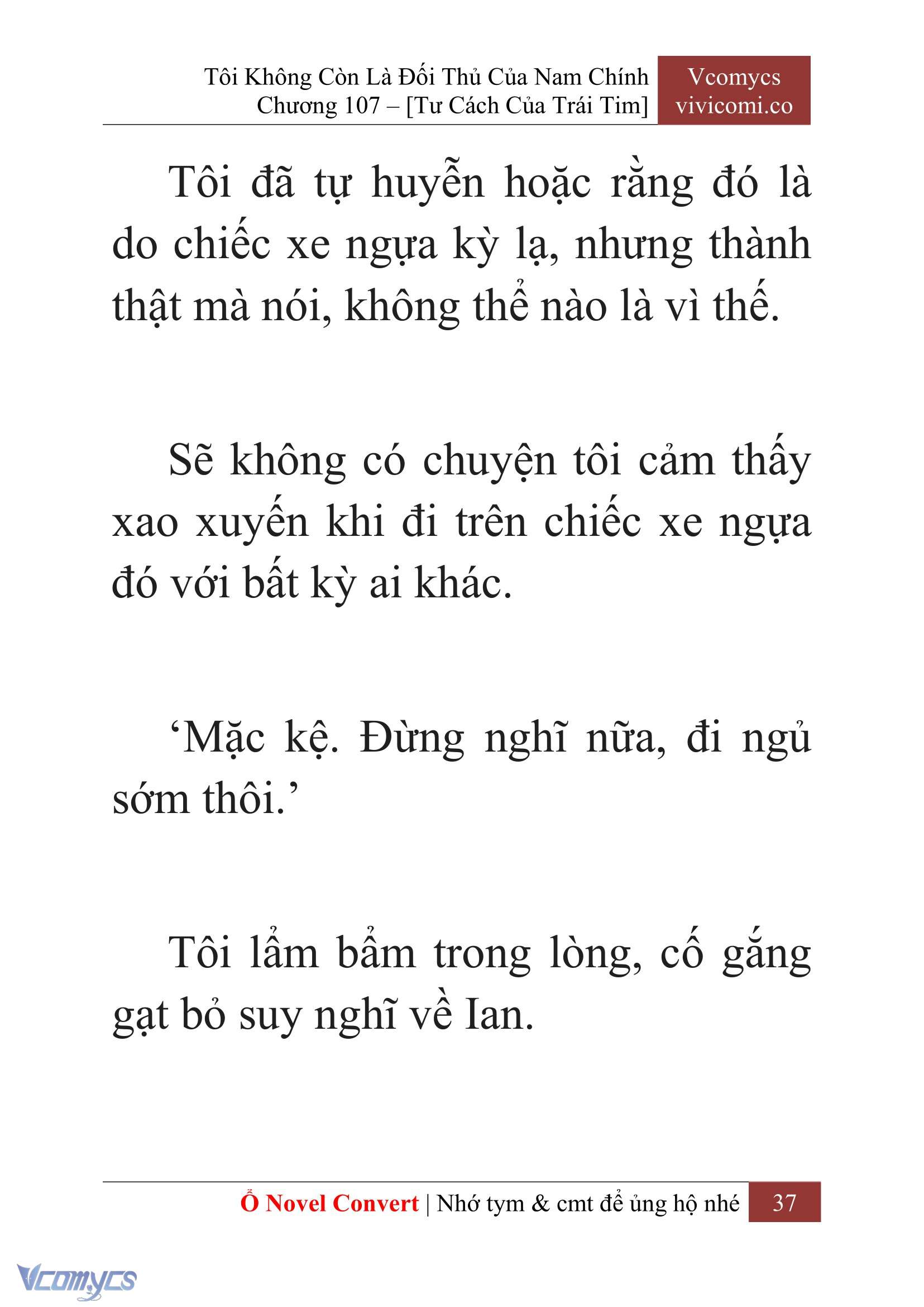 [Novel] Tôi Không Còn Là Đối Thủ Của Nam Chính Chap 107 - Trang 2