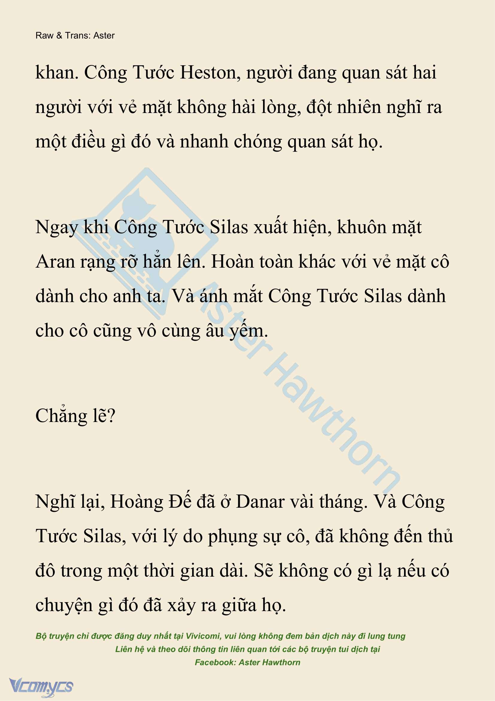 [NOVEL] Đêm Của Bệ Hạ Chap 111 - Next Chap 112