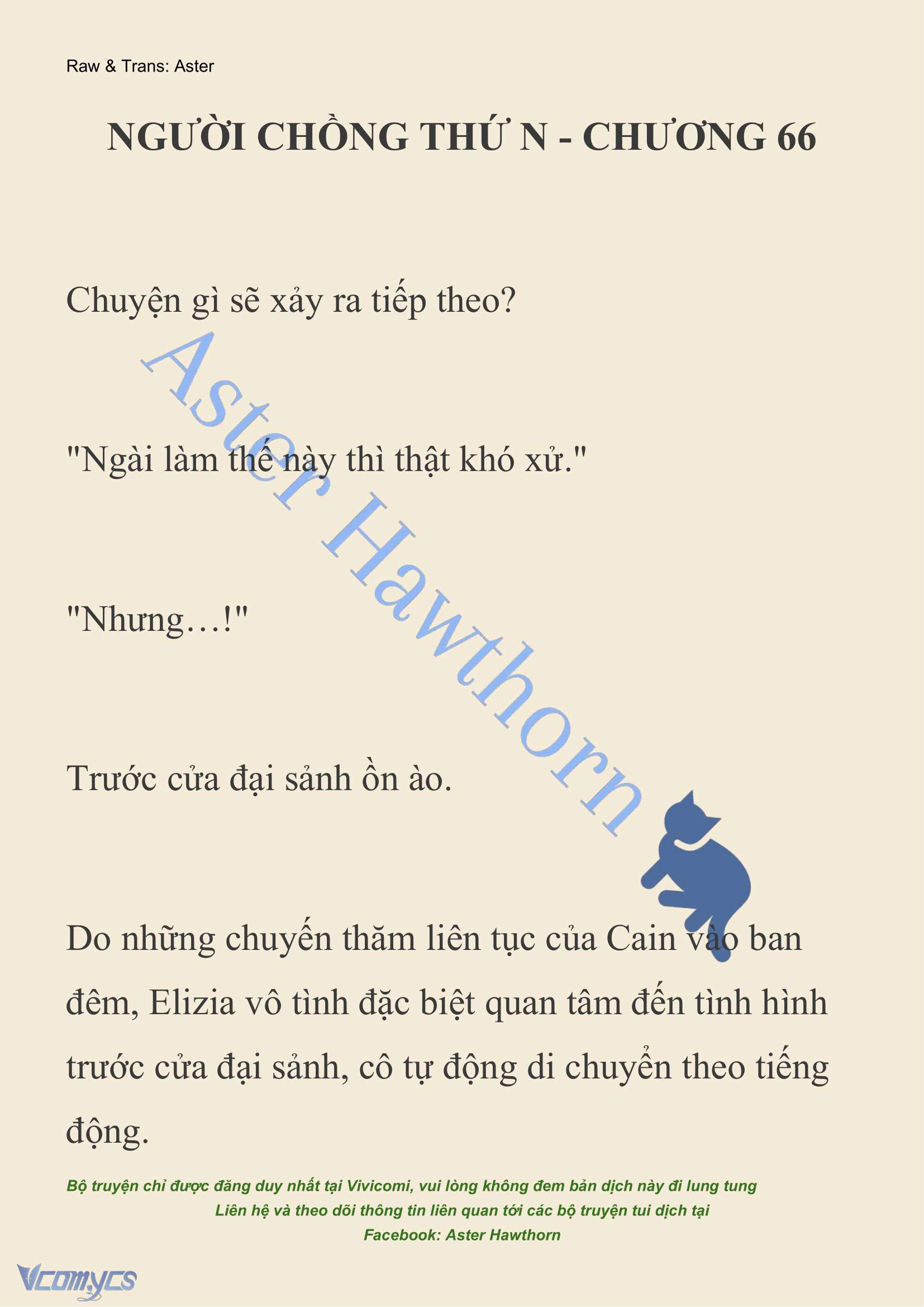 [NOVEL] Người Chồng Thứ N Chap 66 - Next Chap 67
