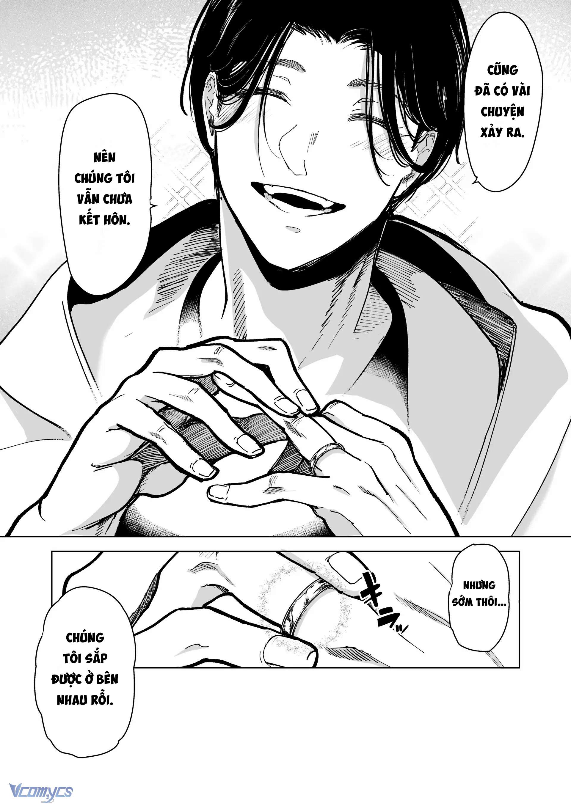 『18+』Anh cảnh sát nhà bên si tình - Cô vợ ngày ngày bị giam giữ và NTR trong lồng sắt Chap 3 - Trang 2