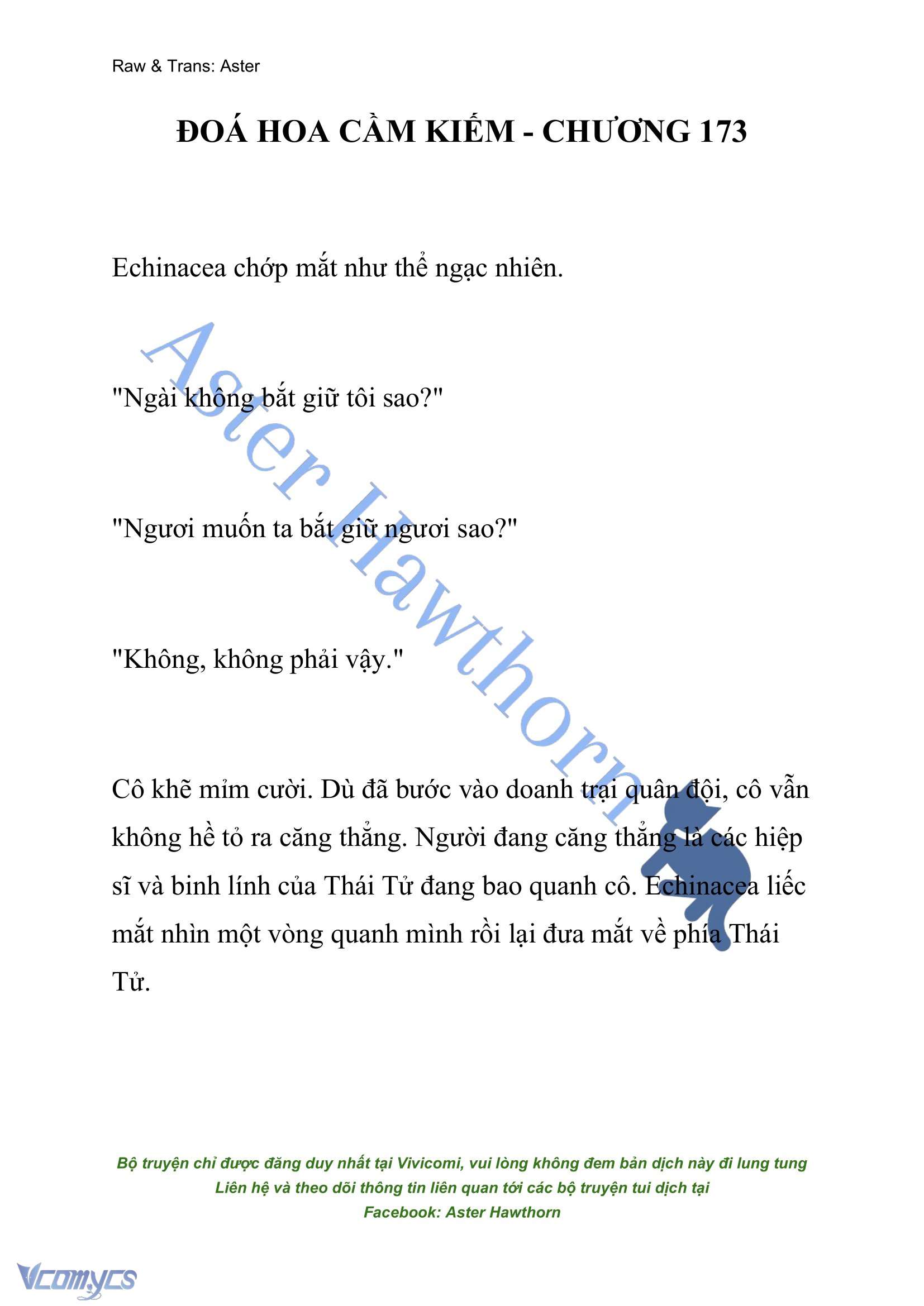 [NOVEL] Đóa Hoa Cầm Kiếm Chap 173 - Next Chap 174