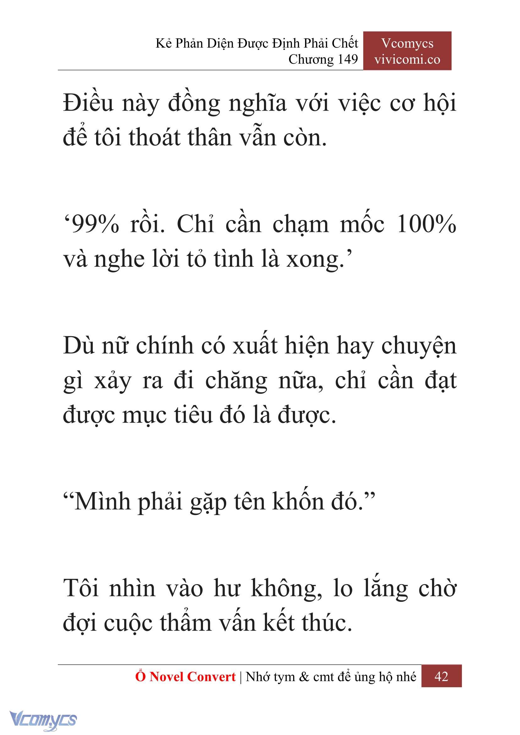[Novel] Kẻ Phản Diện Được Định Phải Chết Chap 149 - Next Chap 150
