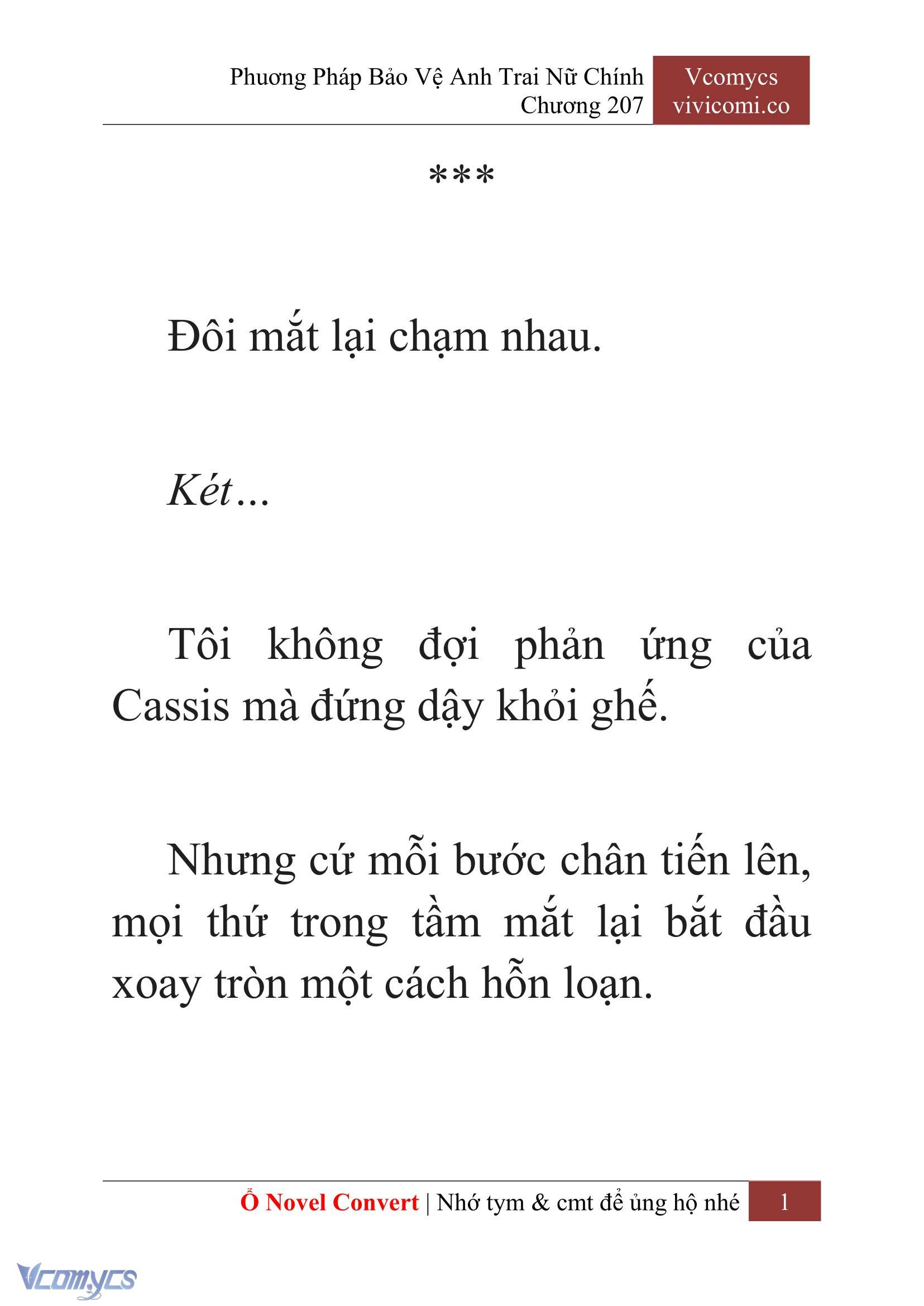 [Novel] Phương Pháp Bảo Vệ Anh Trai Nữ Chính Chap 207 - Trang 2