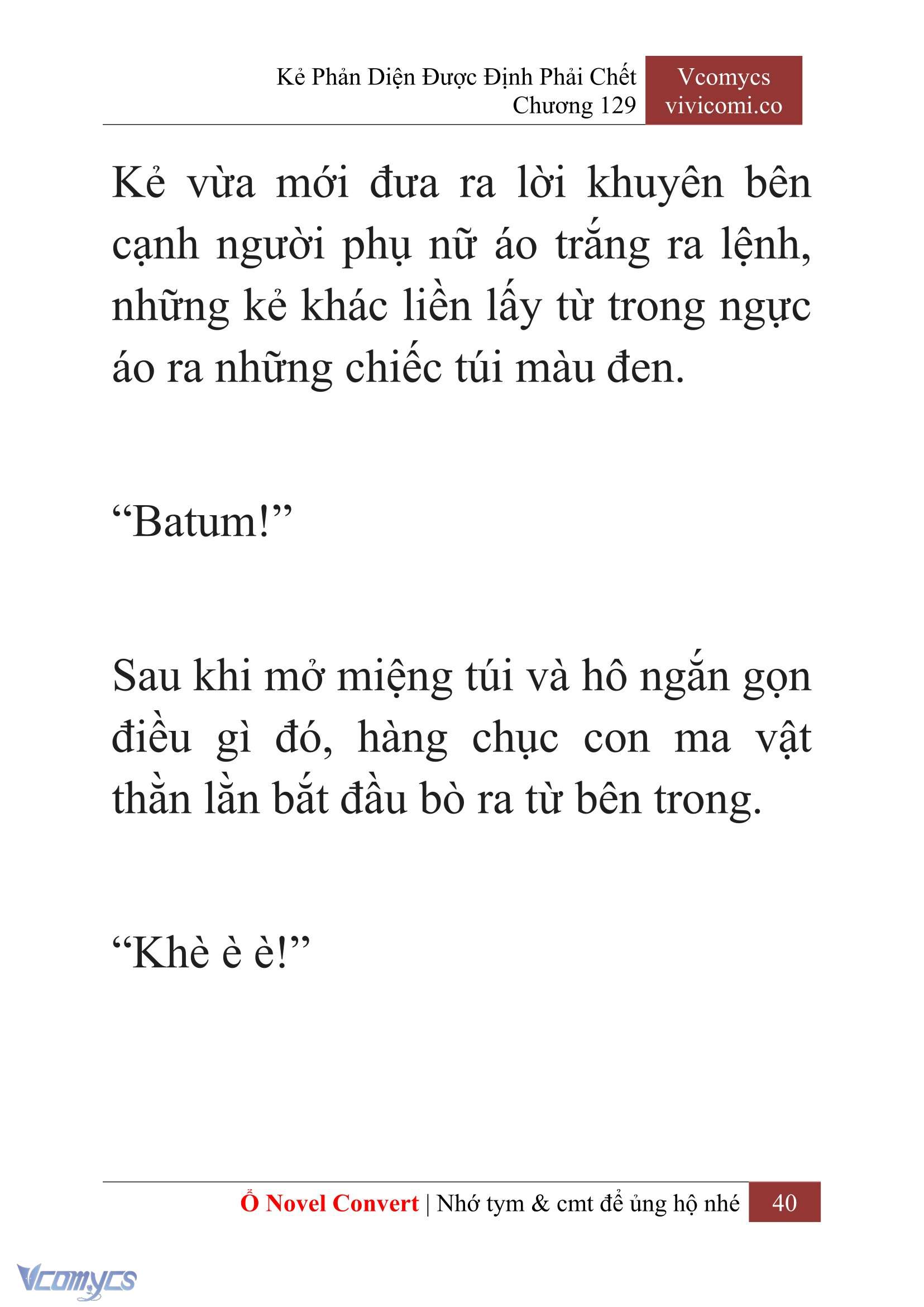 [Novel] Kẻ Phản Diện Được Định Phải Chết Chap 129 - Trang 2
