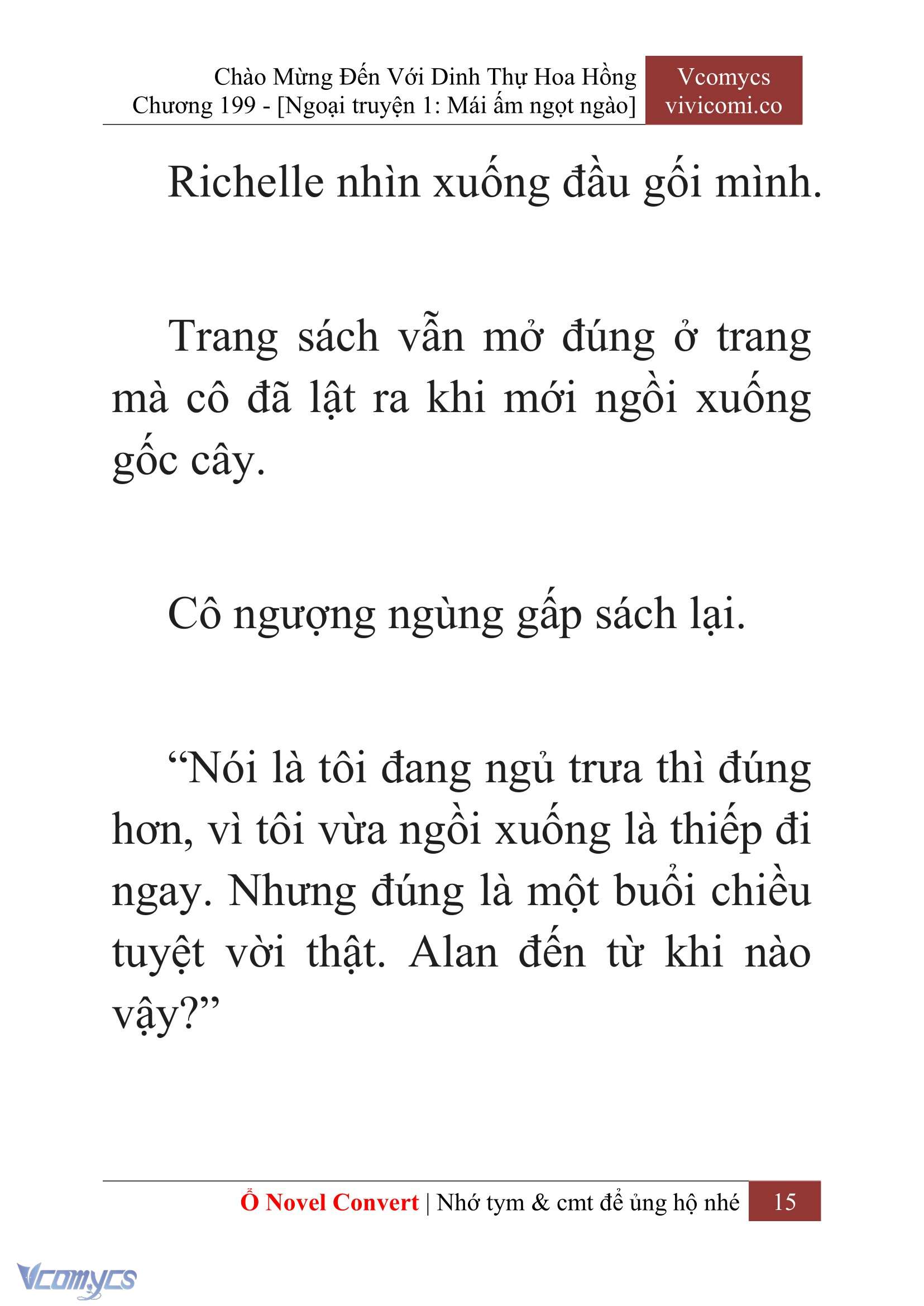[Novel] Chào Mừng Đến Với Dinh Thự Hoa Hồng Chap 199 - Trang 2