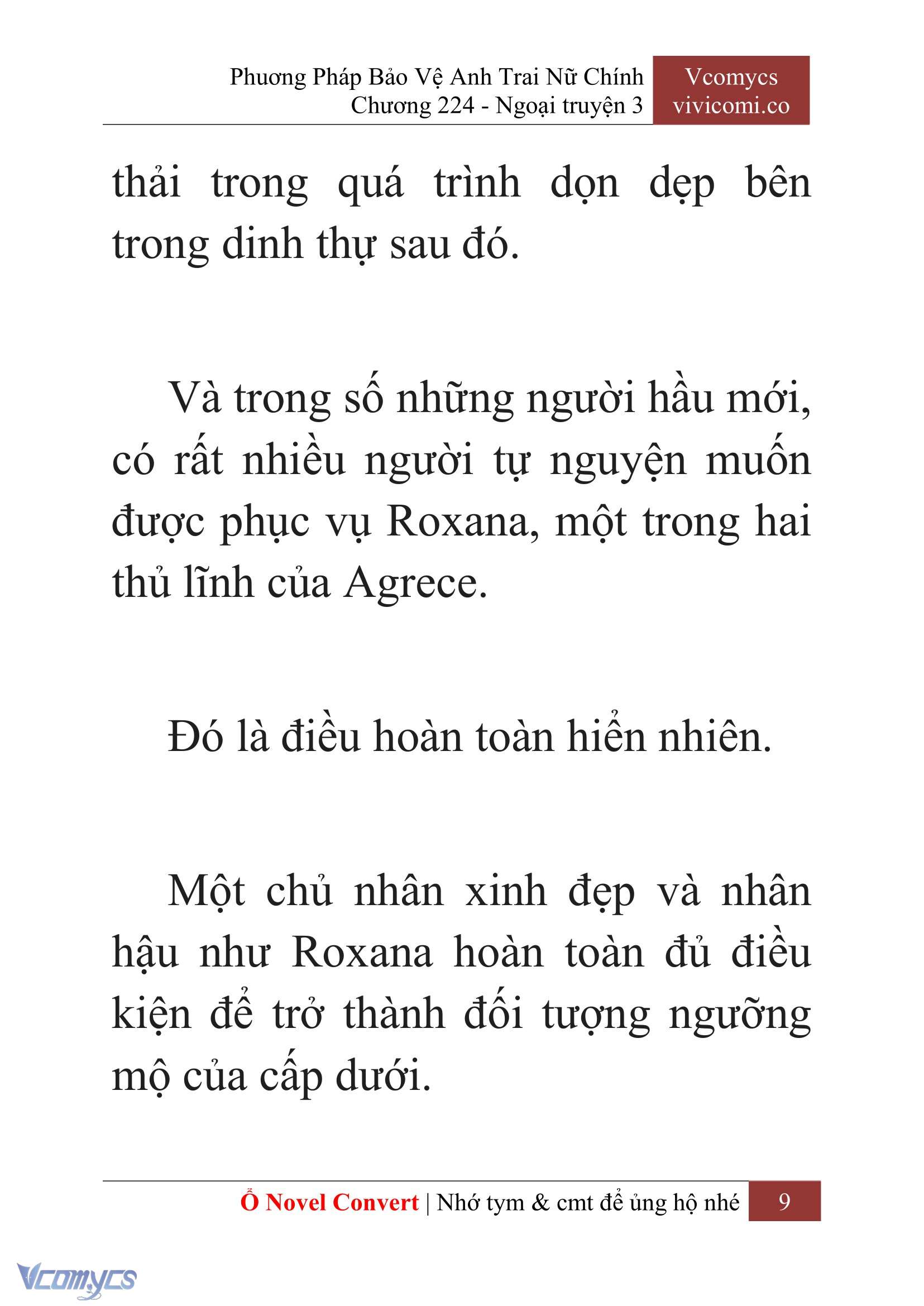 [Novel] Phương Pháp Bảo Vệ Anh Trai Nữ Chính Chap 224 - Trang 2