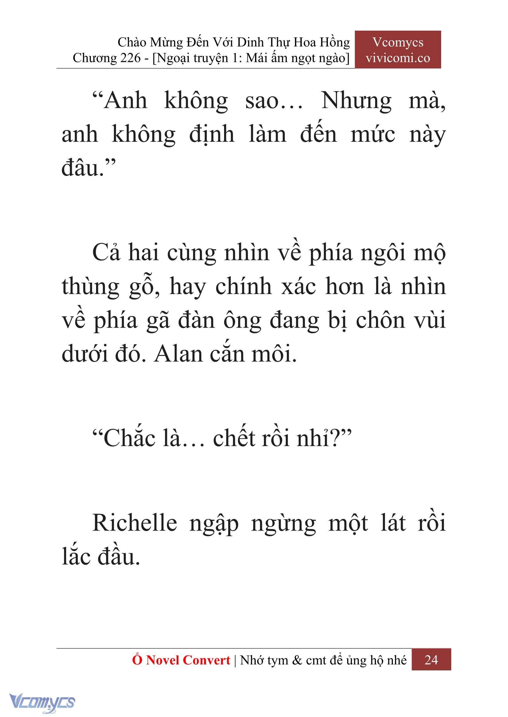 [Novel] Chào Mừng Đến Với Dinh Thự Hoa Hồng Chap 226 - Trang 2