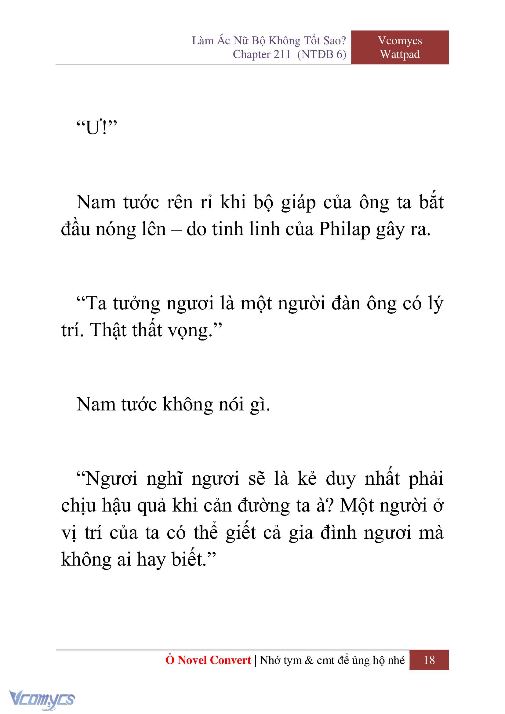 [Novel] Làm Ác Nữ Bộ Không Tốt Sao? Chap 211 - Trang 2