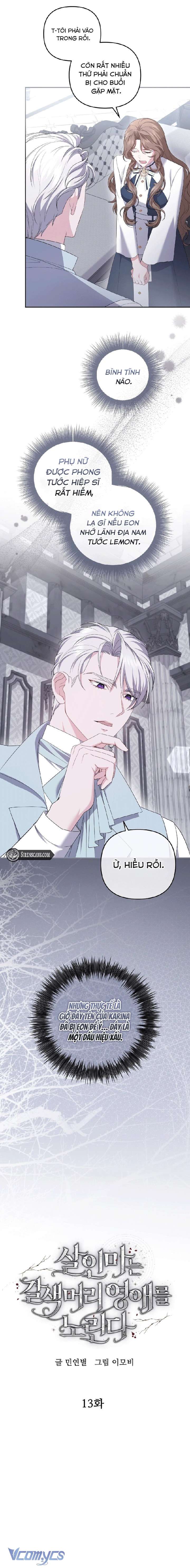 Sát Nhân Nhắm Tới Tiểu Thư Tóc Nâu Chap 13 - Next Chap 14