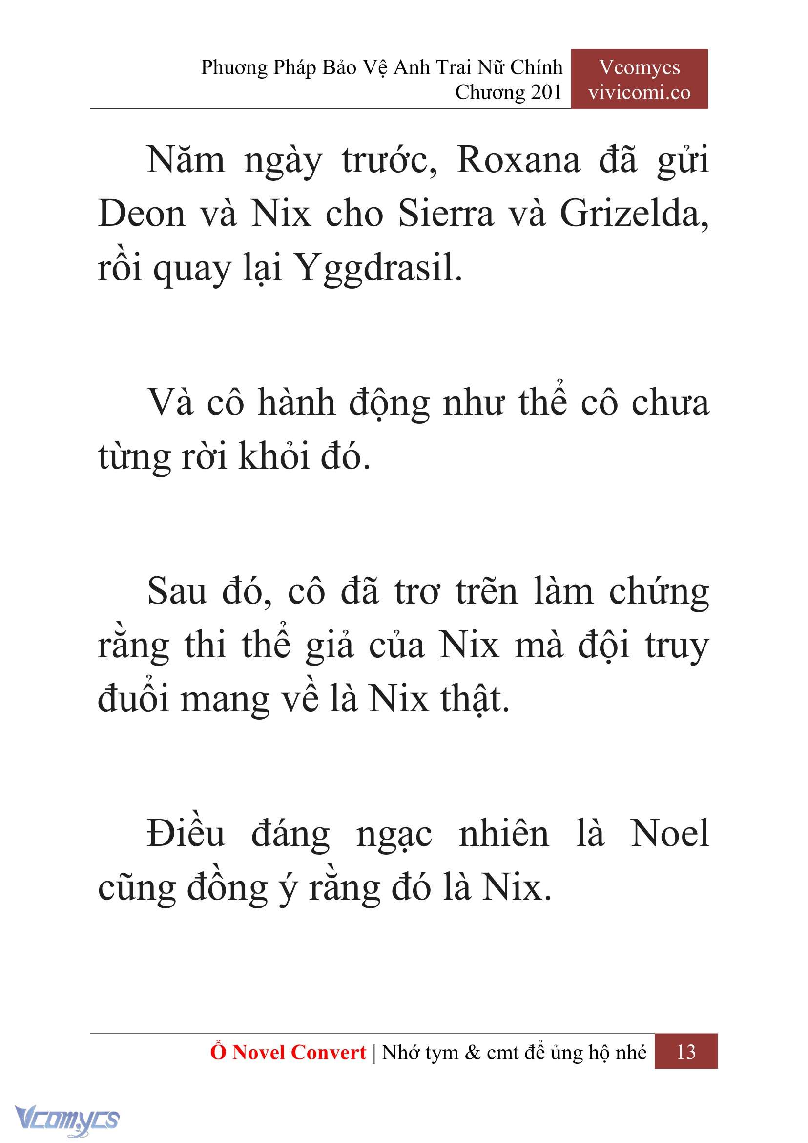 [Novel] Phương Pháp Bảo Vệ Anh Trai Nữ Chính Chap 201 - Trang 2