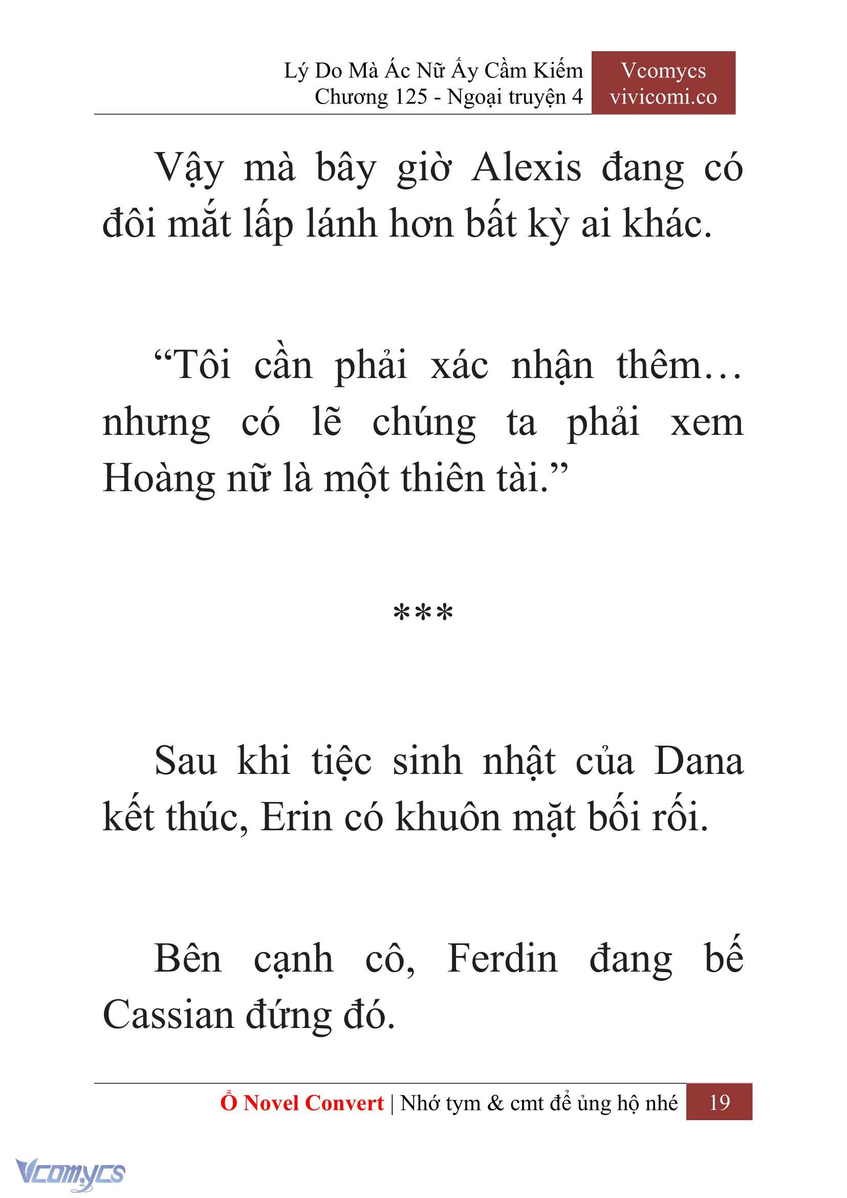 [Novel] Lý Do Mà Ác Nữ Ấy Cầm Kiếm Chap 125 - Trang 2