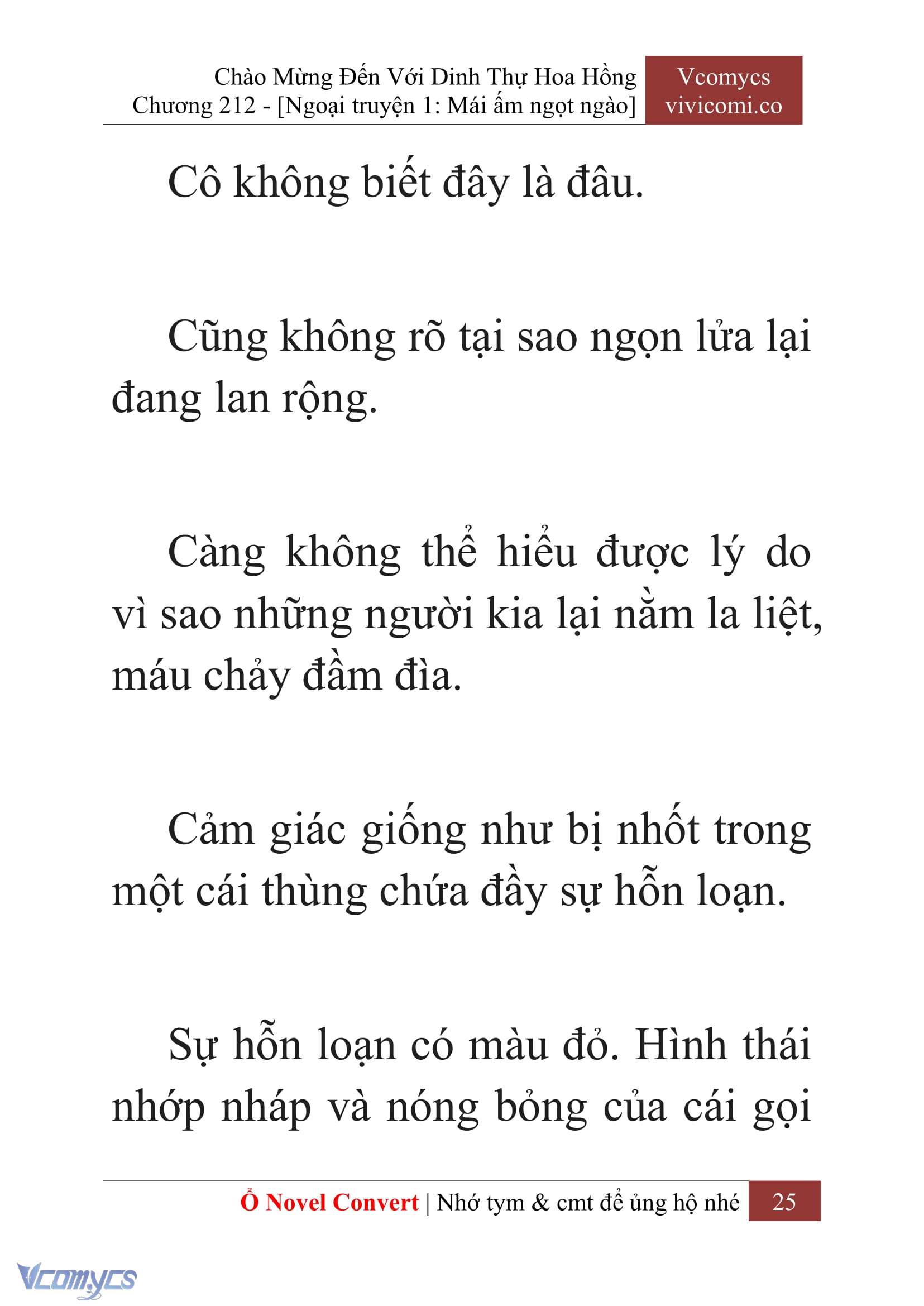[Novel] Chào Mừng Đến Với Dinh Thự Hoa Hồng Chap 212 - Trang 2