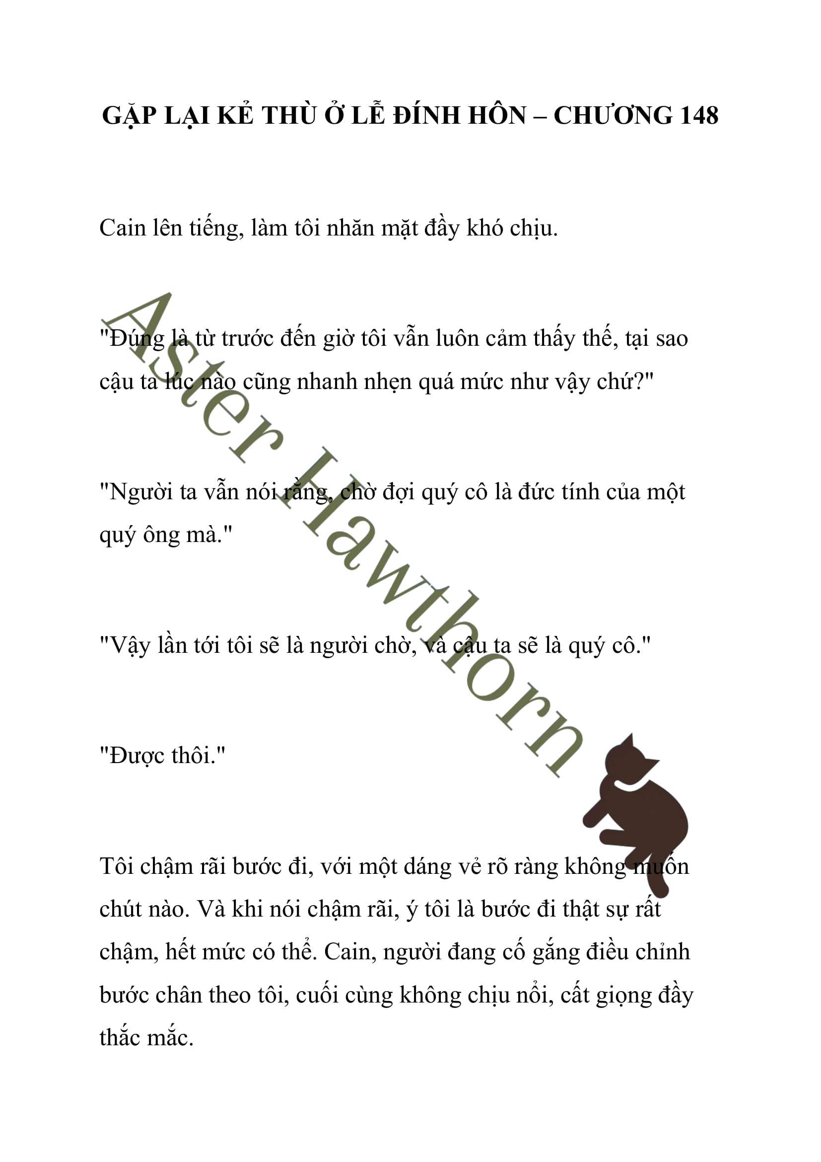 [NOVEL] Gặp Lại Kẻ Thù Ở Lễ Đính Hôn Chap 148 - Next Chap 149