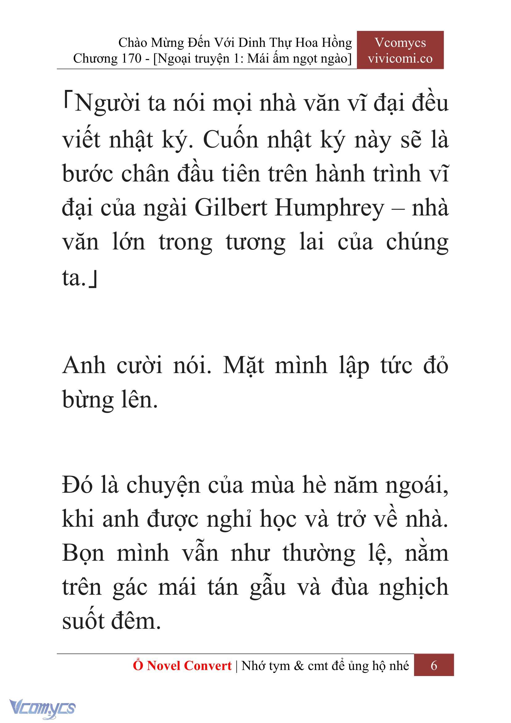 [Novel] Chào Mừng Đến Với Dinh Thự Hoa Hồng Chap 170 - Trang 2