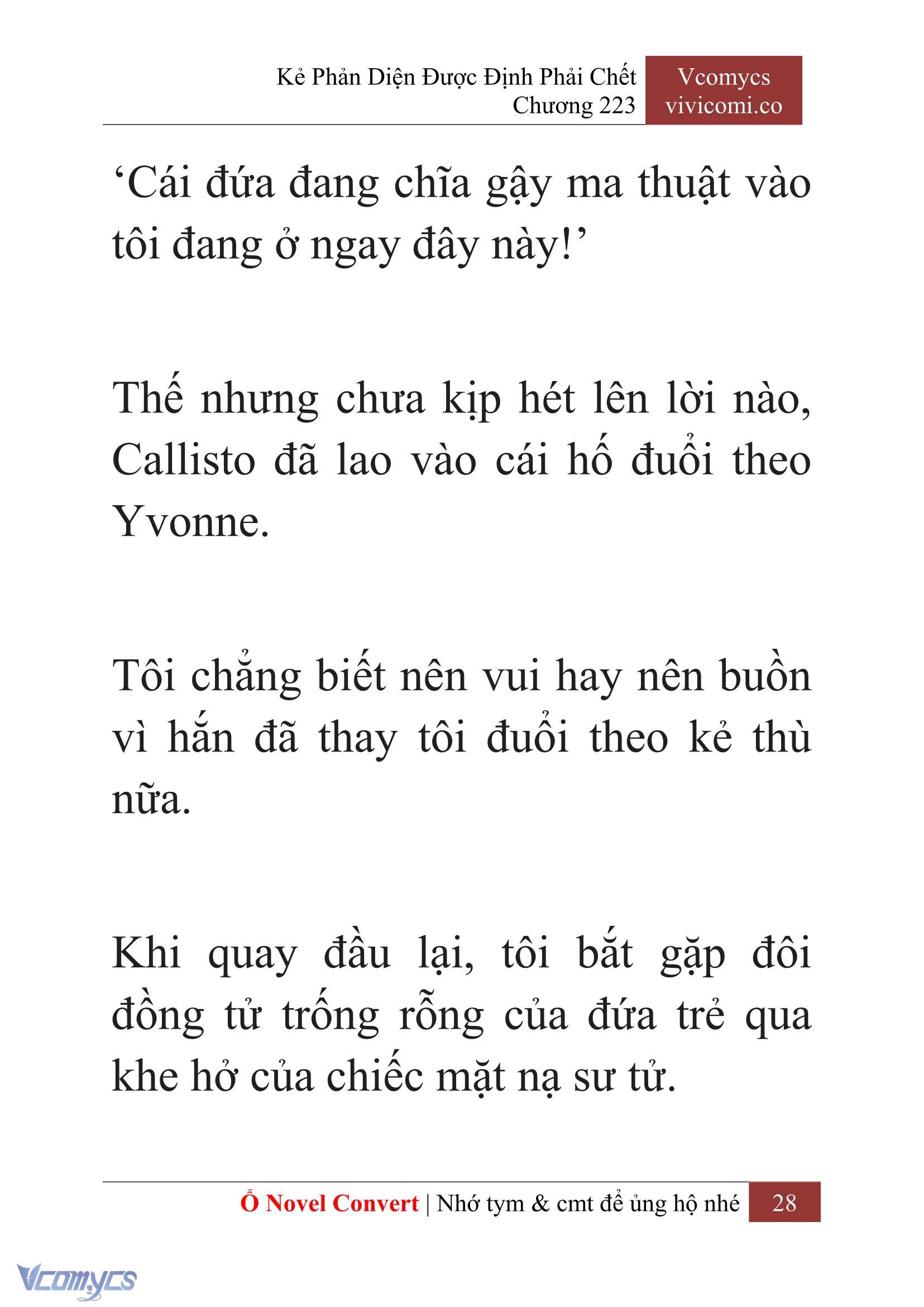 [Novel] Kẻ Phản Diện Được Định Phải Chết Chap 223 - Next Chap 224