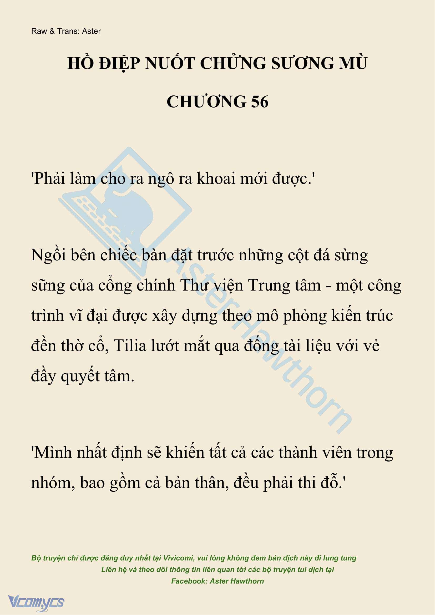 [NOVEL] Hồ Điệp Nuốt Chửng Sương Mù Chap 56 - Trang 2