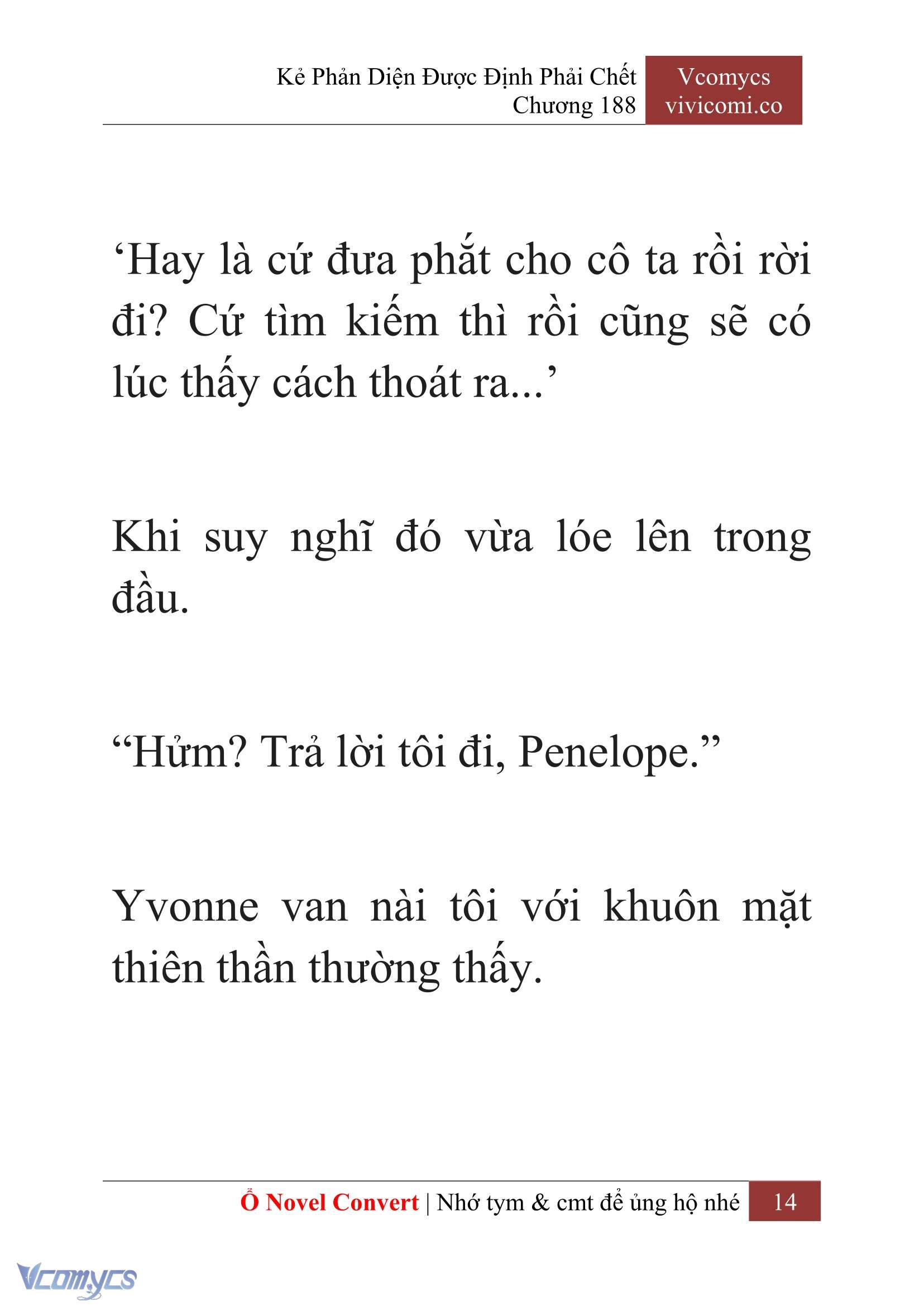 [Novel] Kẻ Phản Diện Được Định Phải Chết Chap 188 - Trang 2