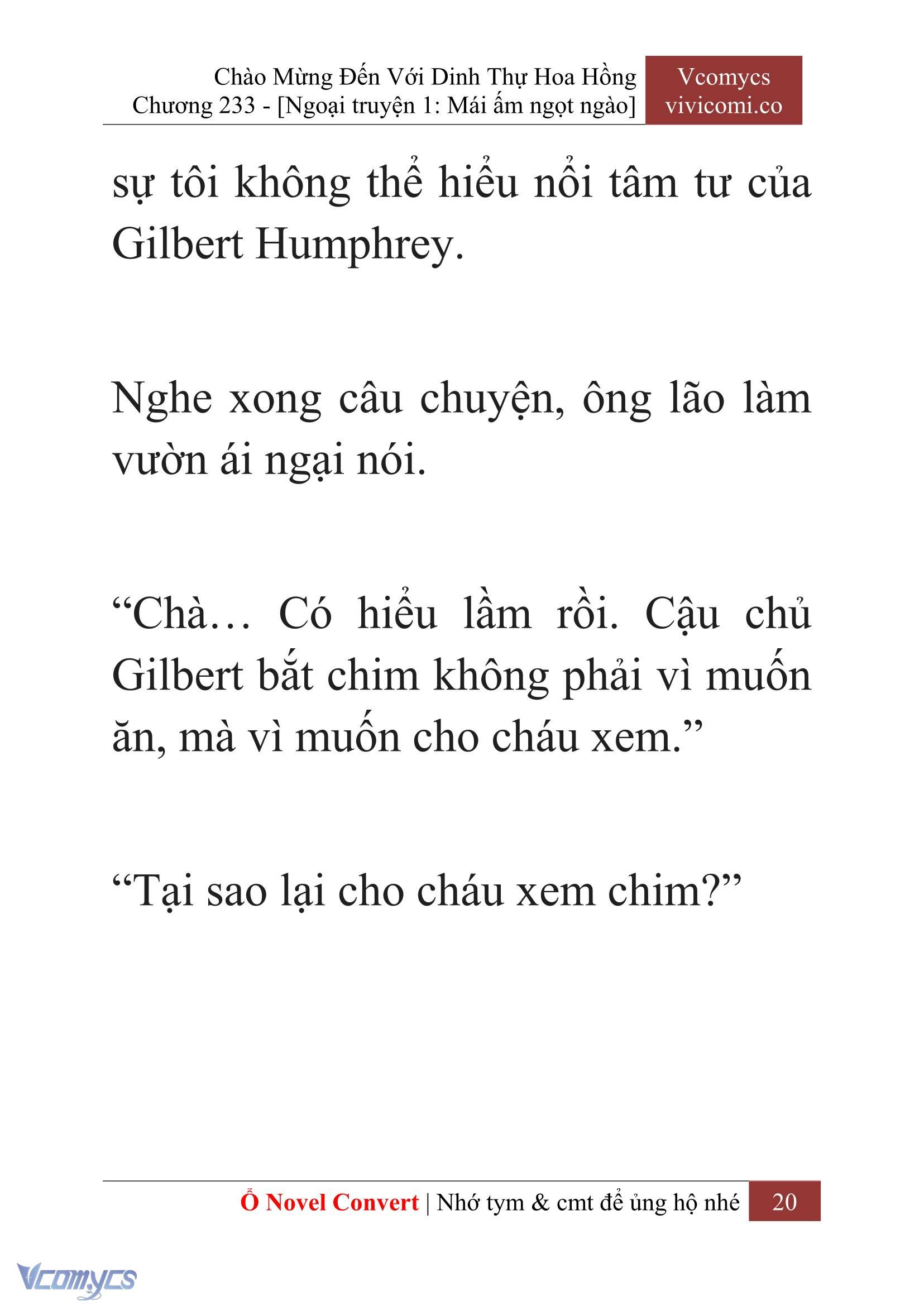 [Novel] Chào Mừng Đến Với Dinh Thự Hoa Hồng Chap 233 - Trang 2