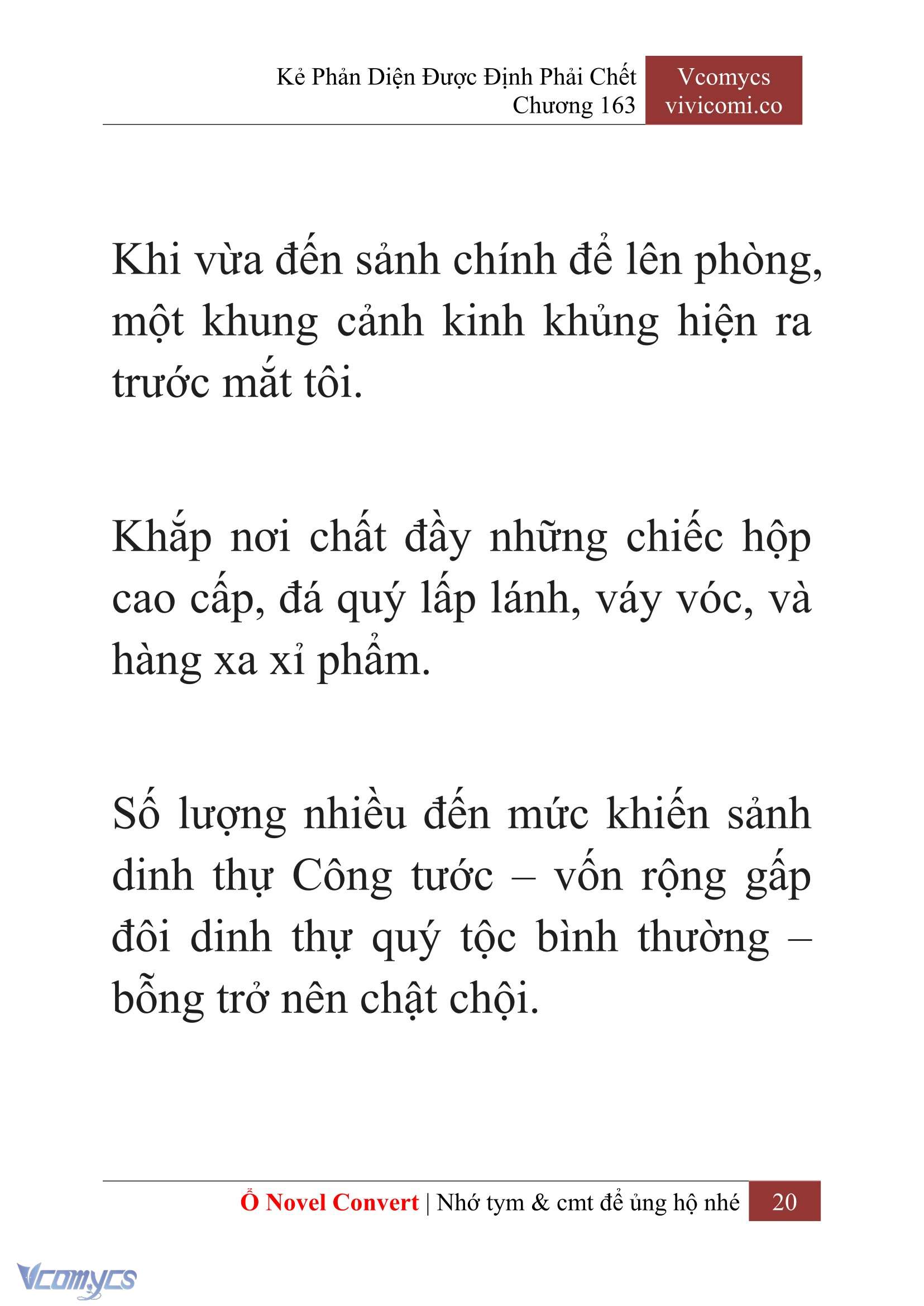 [Novel] Kẻ Phản Diện Được Định Phải Chết Chap 163 - Trang 2