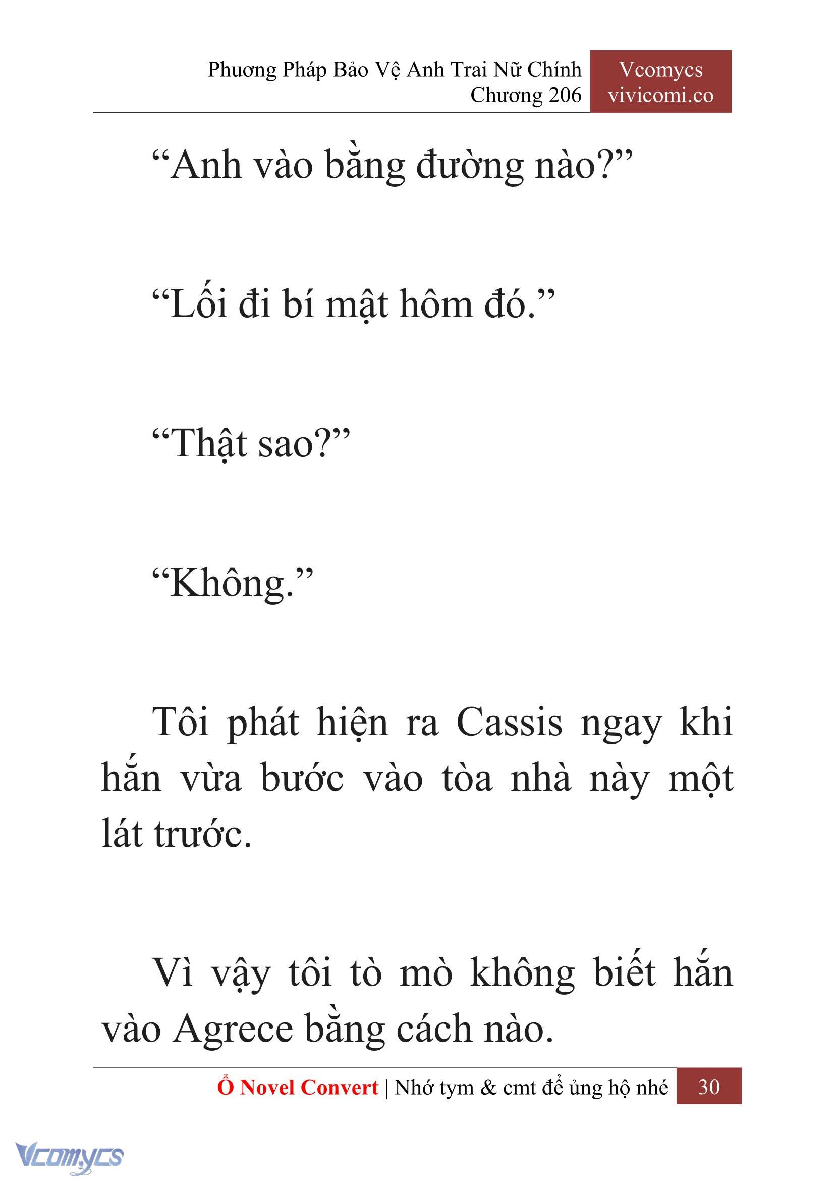 [Novel] Phương Pháp Bảo Vệ Anh Trai Nữ Chính Chap 206 - Trang 2