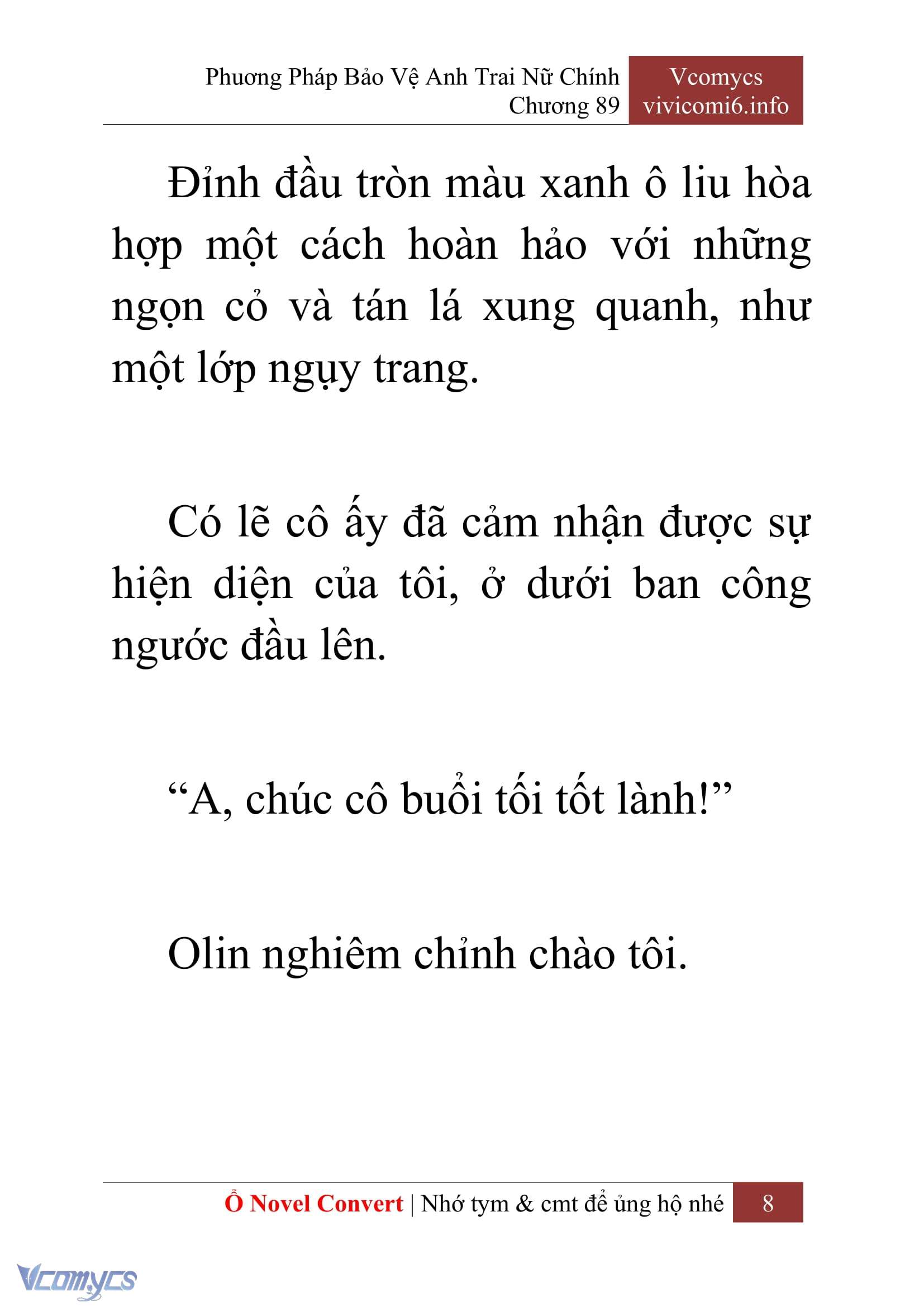 [Novel] Phương Pháp Bảo Vệ Anh Trai Nữ Chính Chap 89 - Trang 2