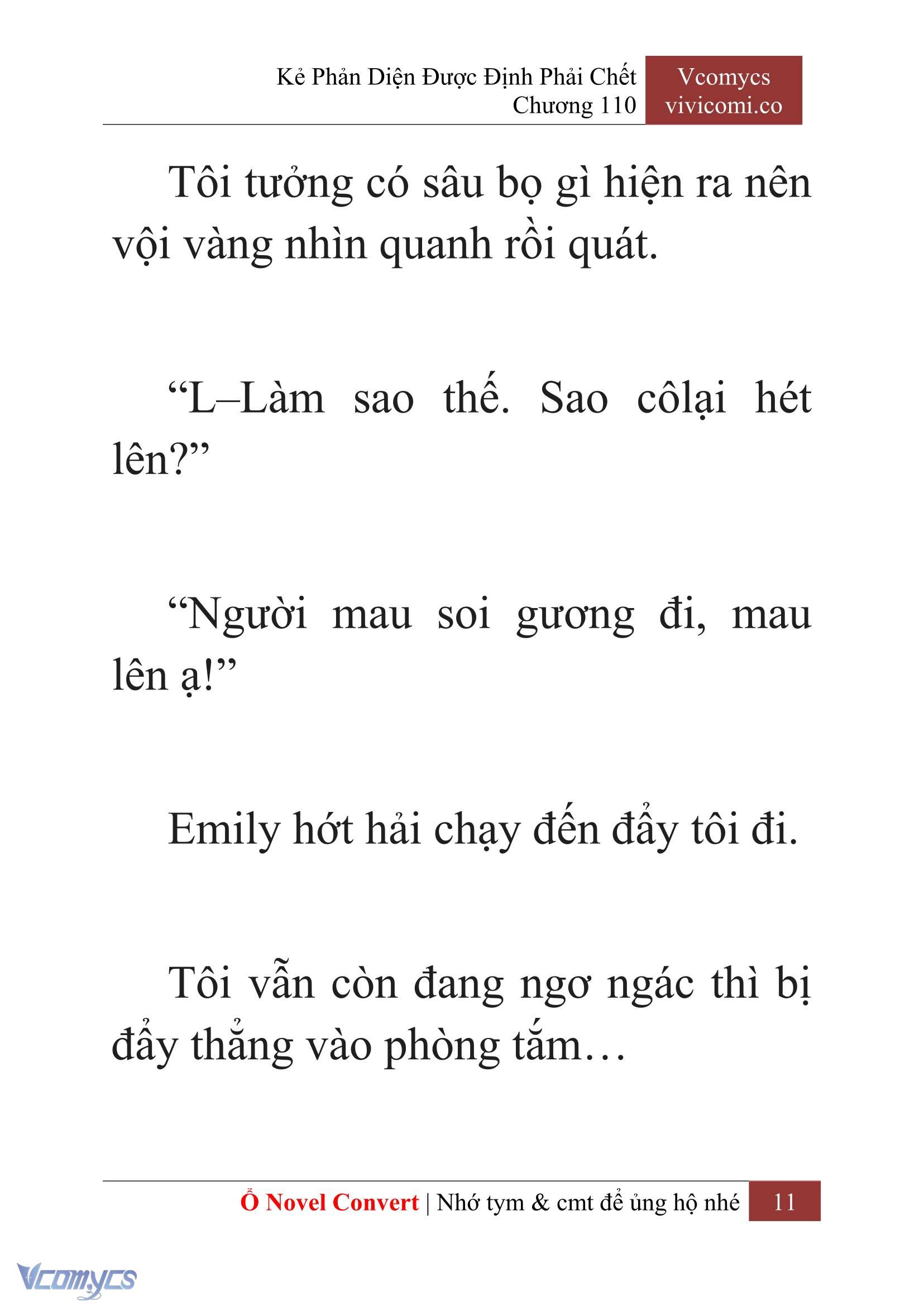 [Novel] Kẻ Phản Diện Được Định Phải Chết Chap 110 - Next Chap 111