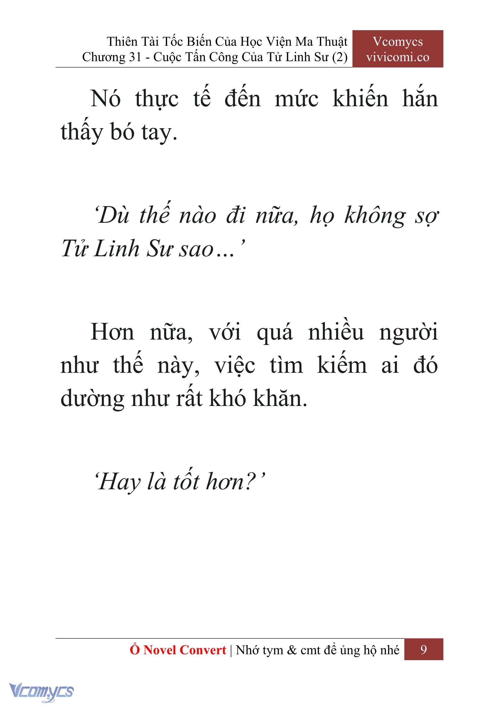 [Novel] Thiên Tài Tốc Biến Của Học Viện Ma Thuật Chap 31 - Trang 2