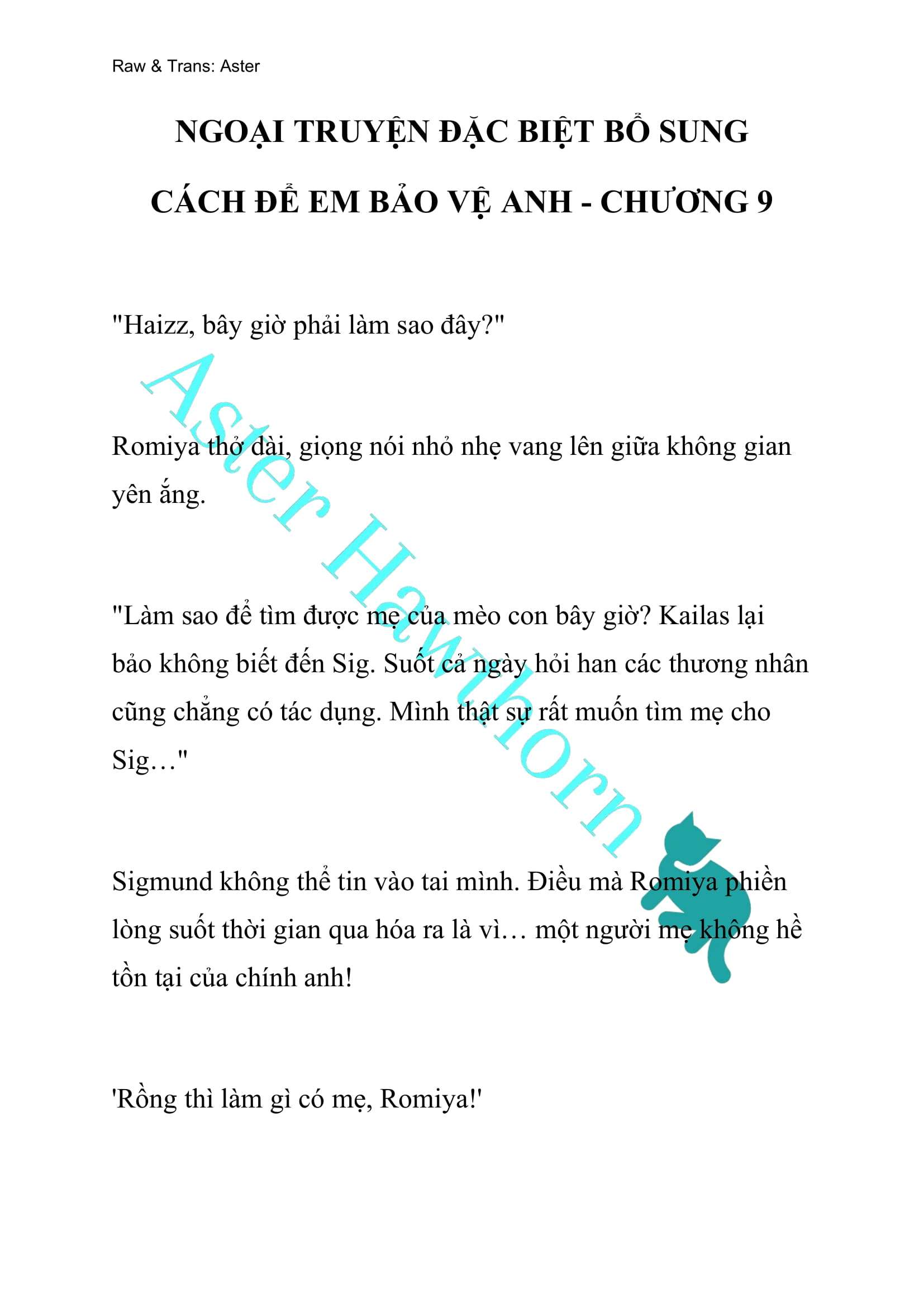 [NOVEL] Ngoại Truyện Cách Để Em Bảo Vệ Anh Chap 106 - Trang 2