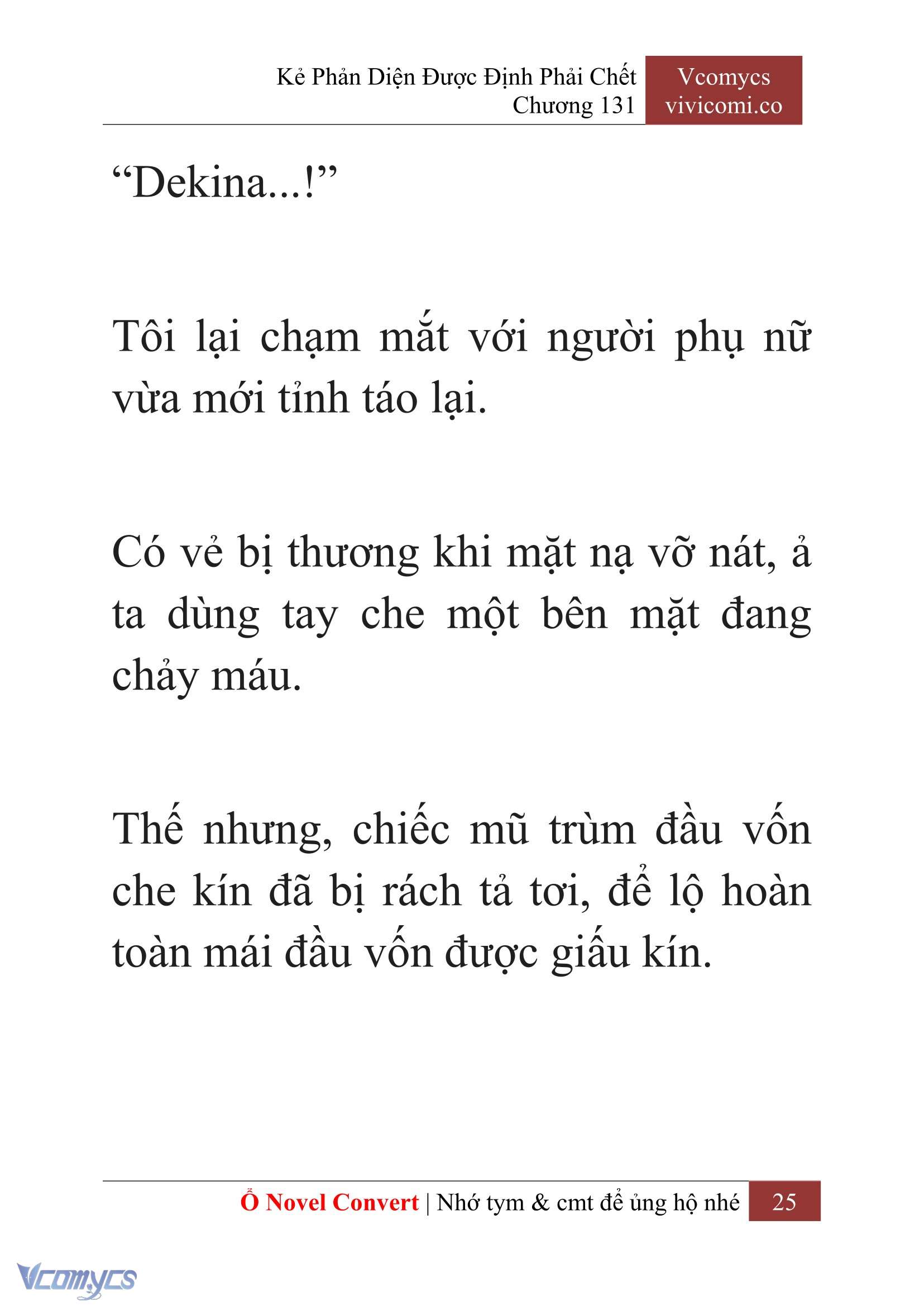 [Novel] Kẻ Phản Diện Được Định Phải Chết Chap 131 - Trang 2