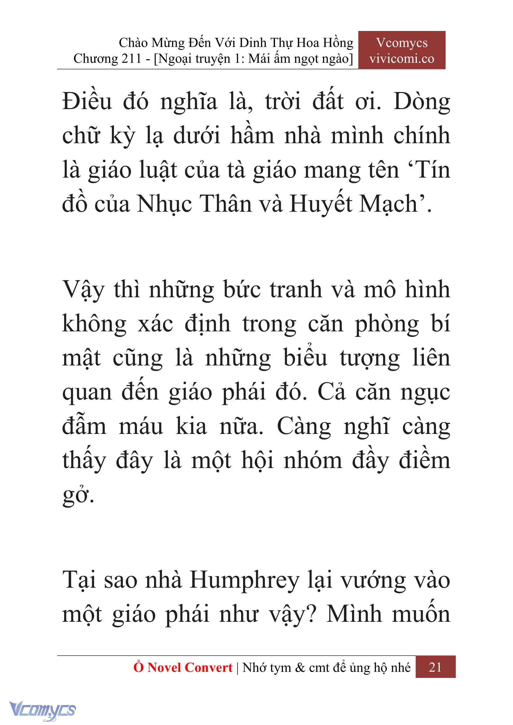 [Novel] Chào Mừng Đến Với Dinh Thự Hoa Hồng Chap 211 - Trang 2