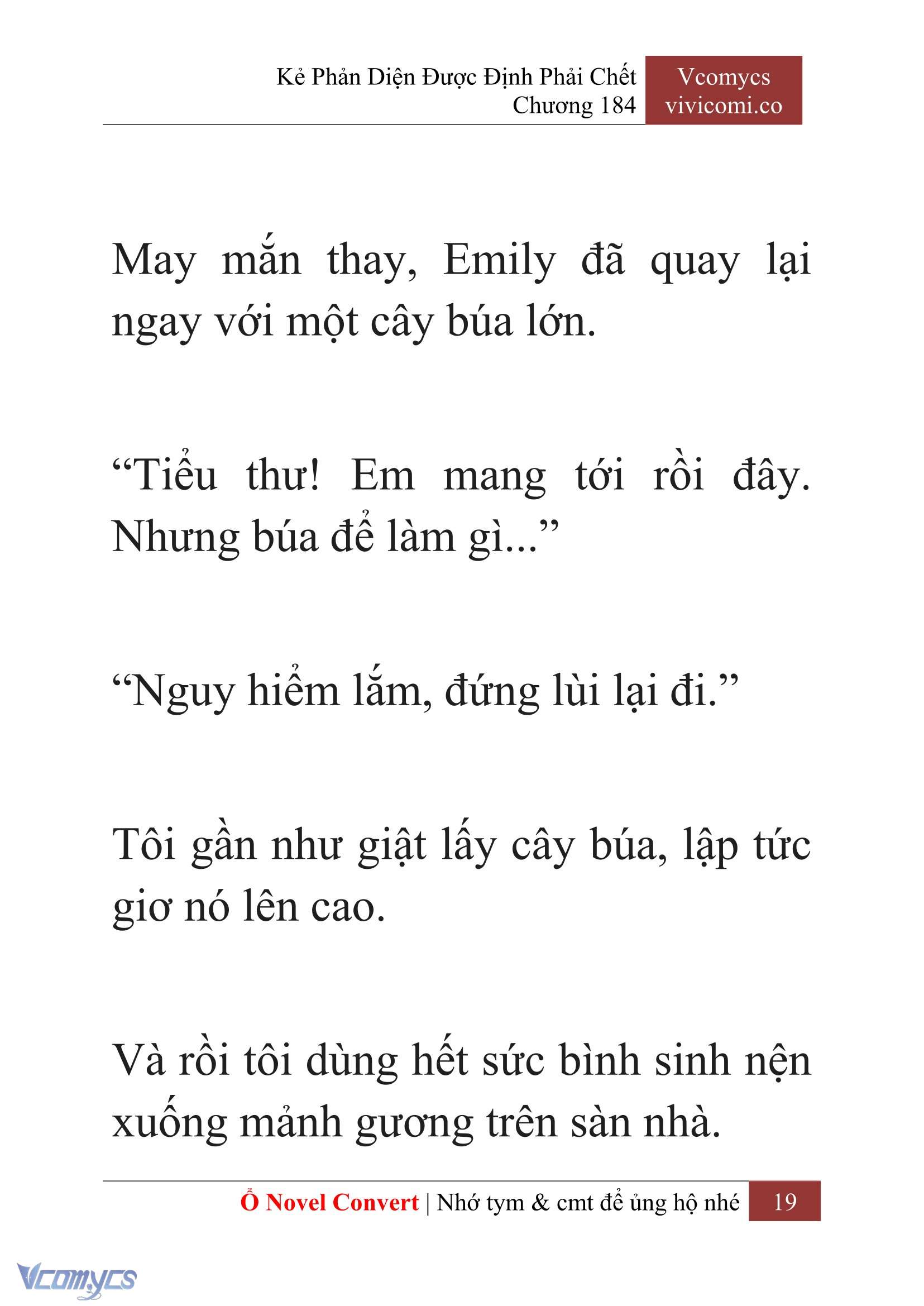 [Novel] Kẻ Phản Diện Được Định Phải Chết Chap 184 - Trang 2