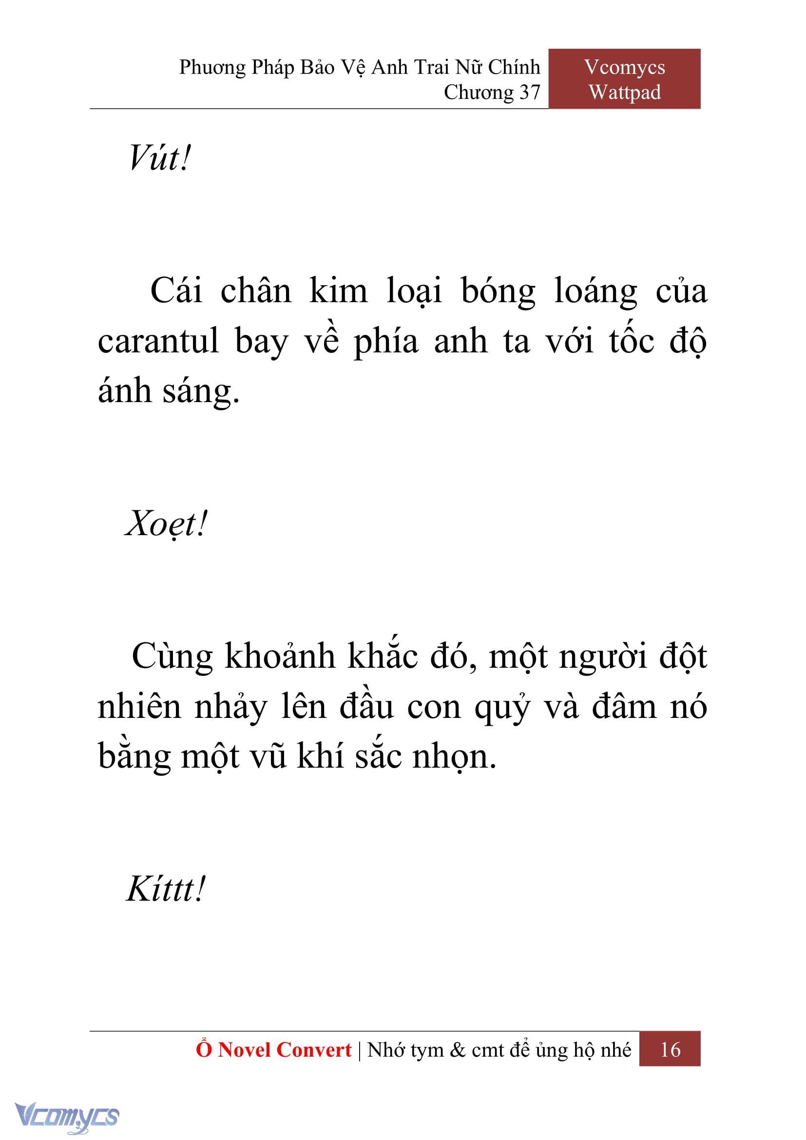 [Novel] Phương Pháp Bảo Vệ Anh Trai Nữ Chính Chap 37 - Trang 2