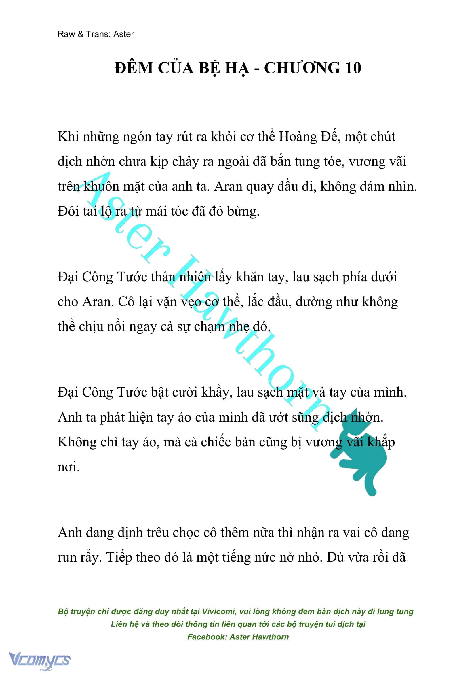 [NOVEL] Đêm Của Bệ Hạ Chap 10 - Trang 2