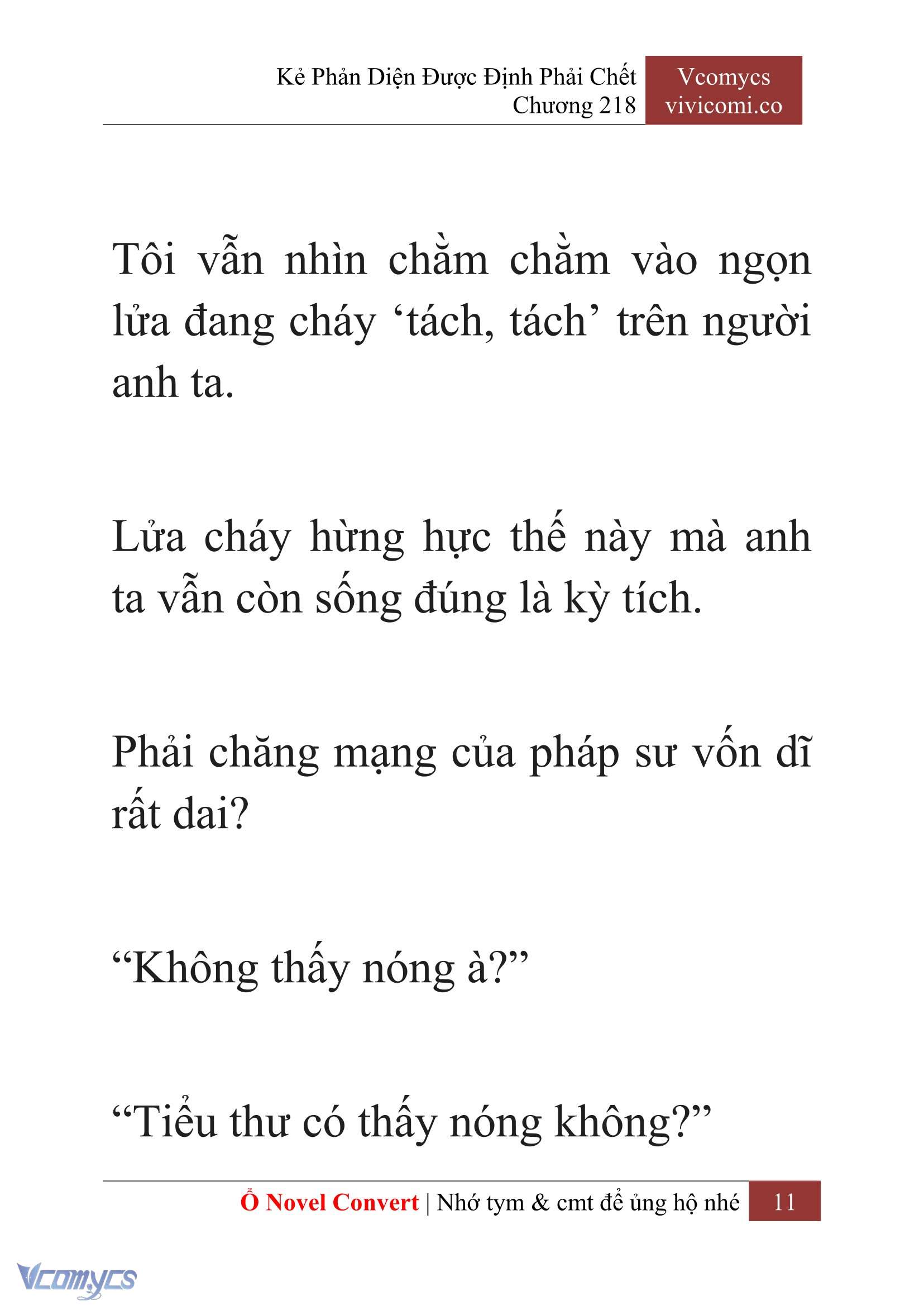 [Novel] Kẻ Phản Diện Được Định Phải Chết Chap 218 - Next Chap 219