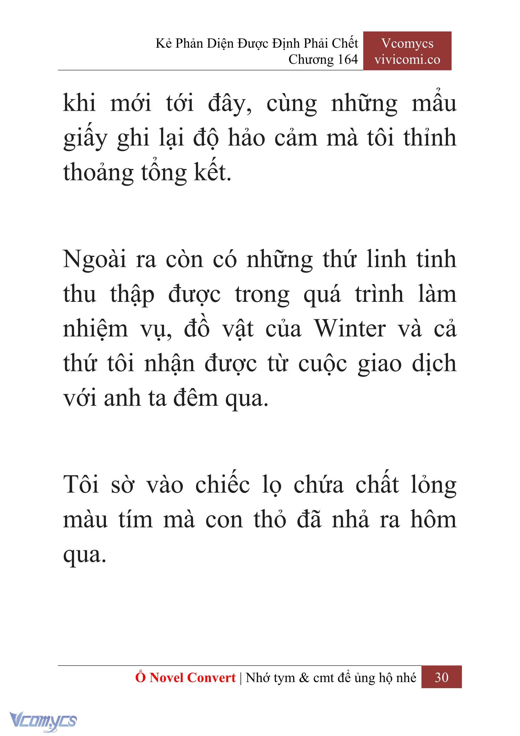 [Novel] Kẻ Phản Diện Được Định Phải Chết Chap 164 - Trang 2