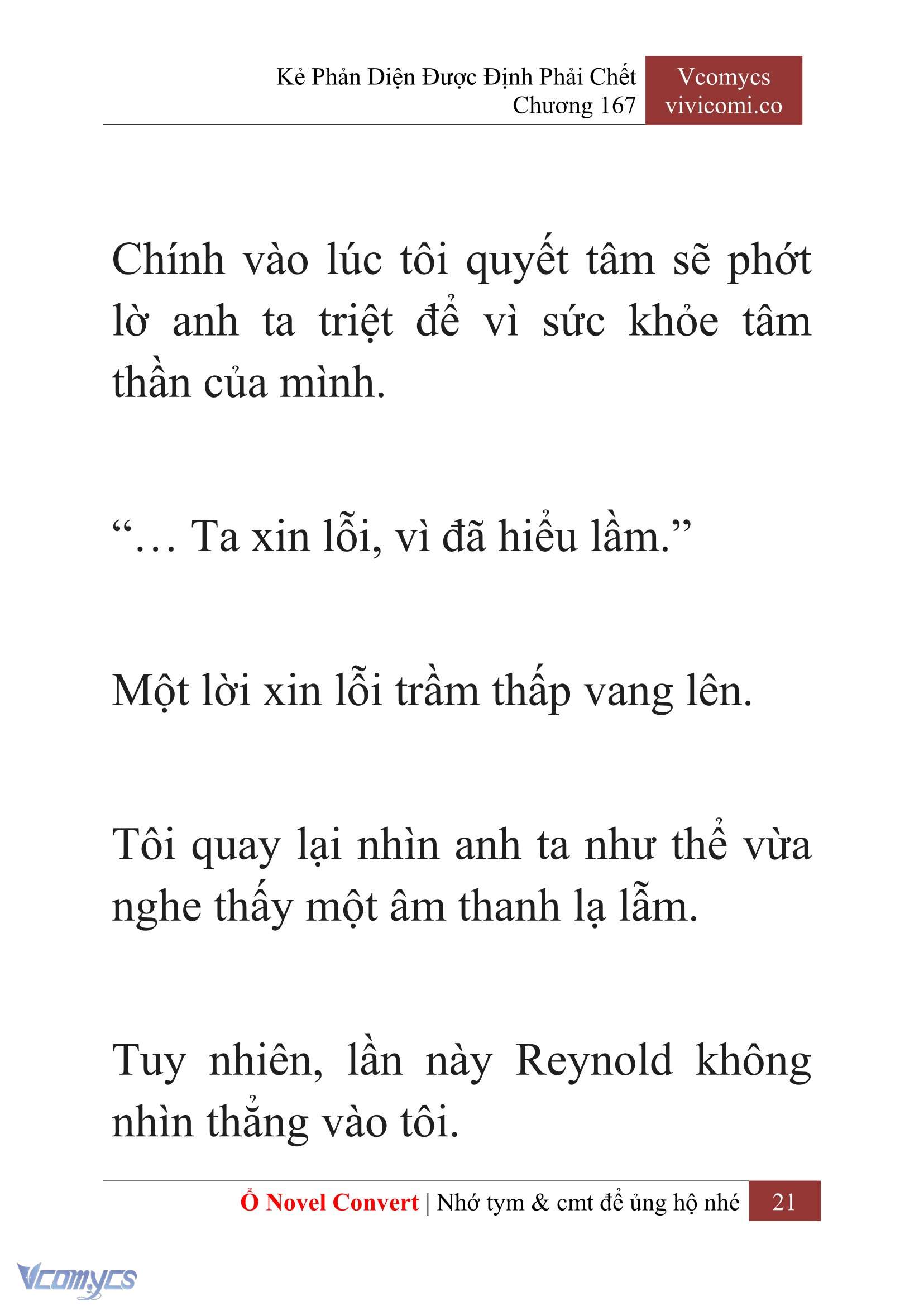 [Novel] Kẻ Phản Diện Được Định Phải Chết Chap 167 - Trang 2