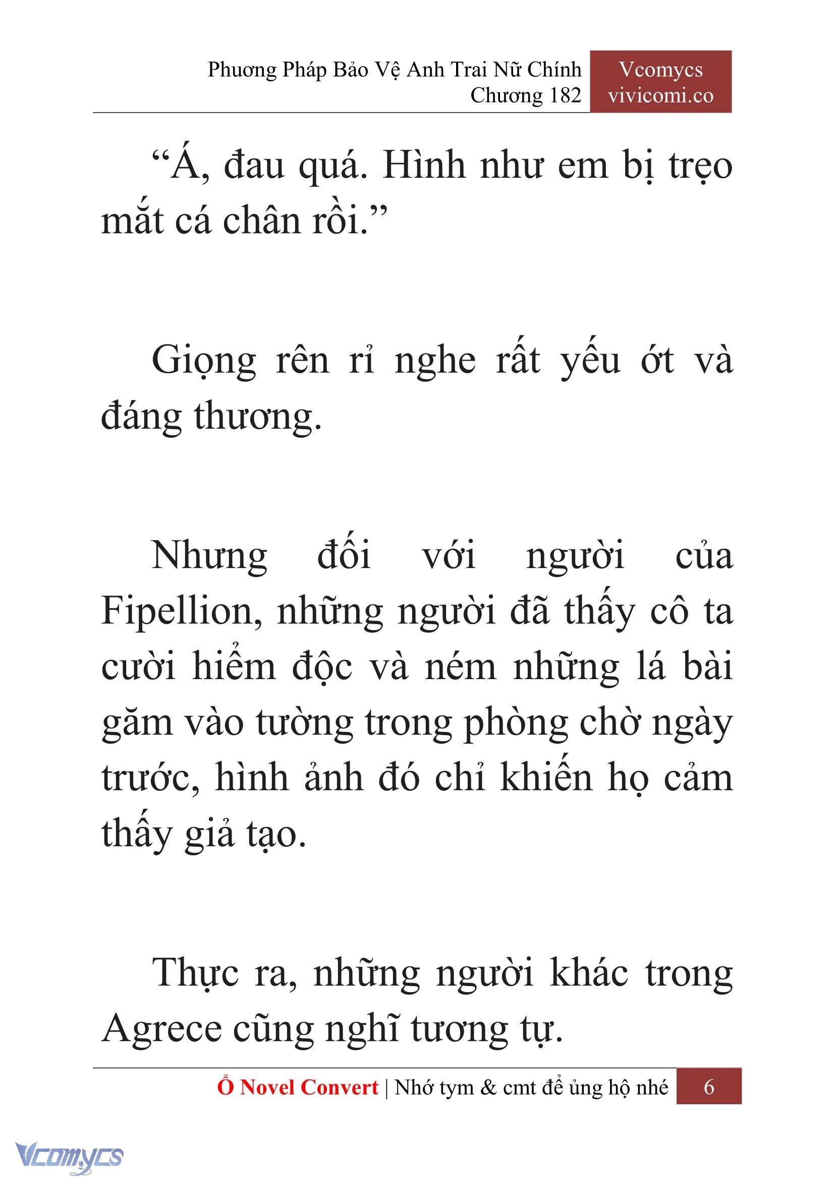 [Novel] Phương Pháp Bảo Vệ Anh Trai Nữ Chính Chap 182 - Trang 2