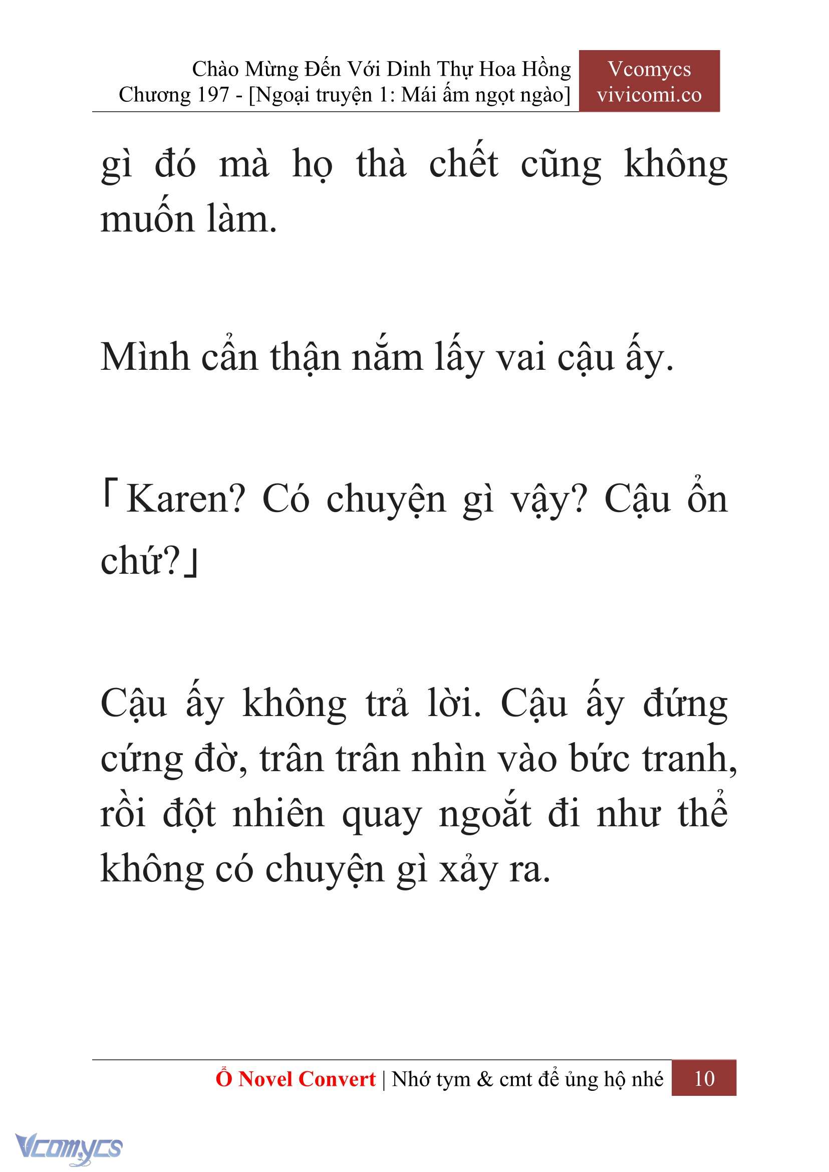 [Novel] Chào Mừng Đến Với Dinh Thự Hoa Hồng Chap 197 - Trang 2